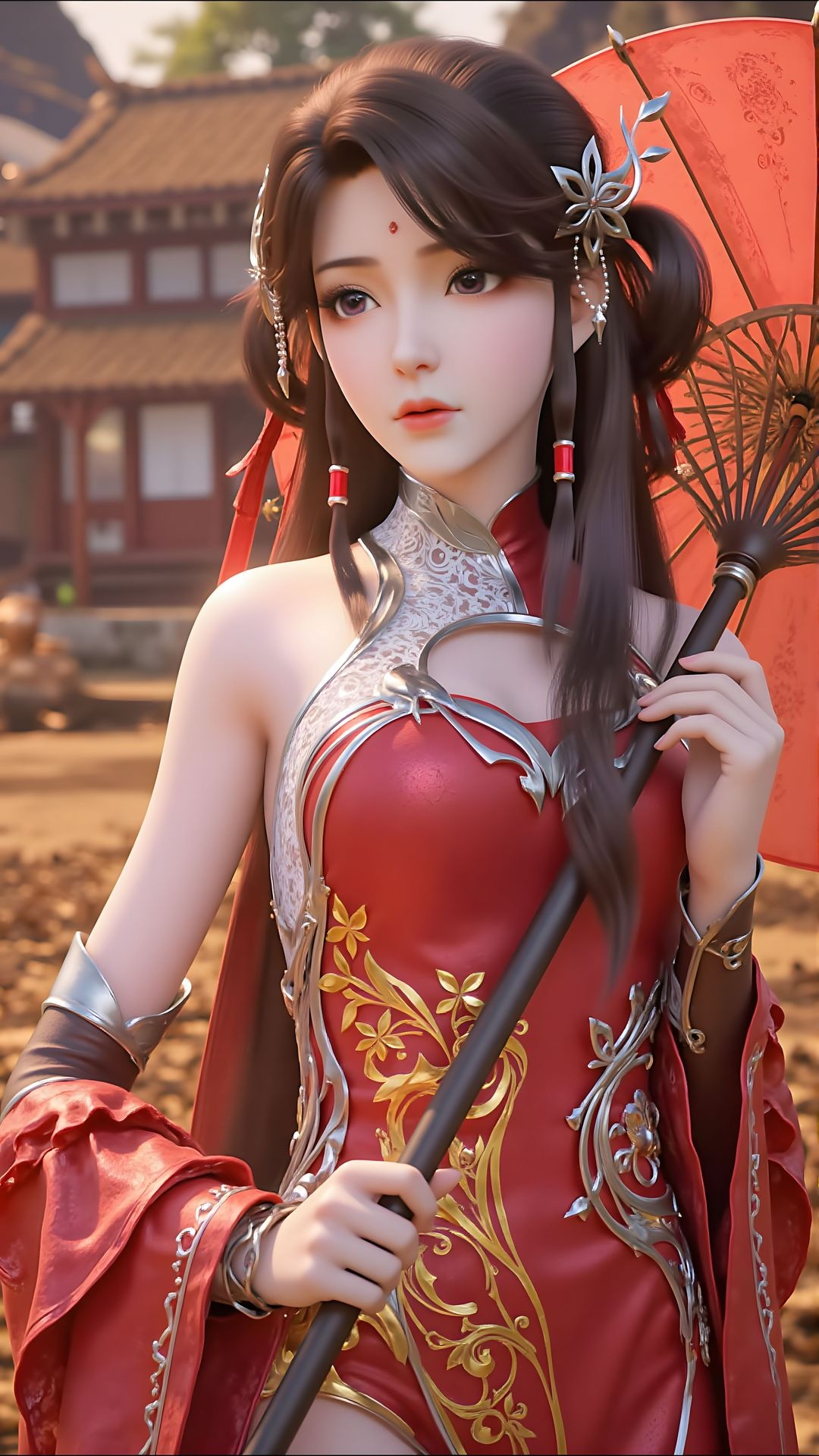 完美世界火灵儿桌面缩略图片1