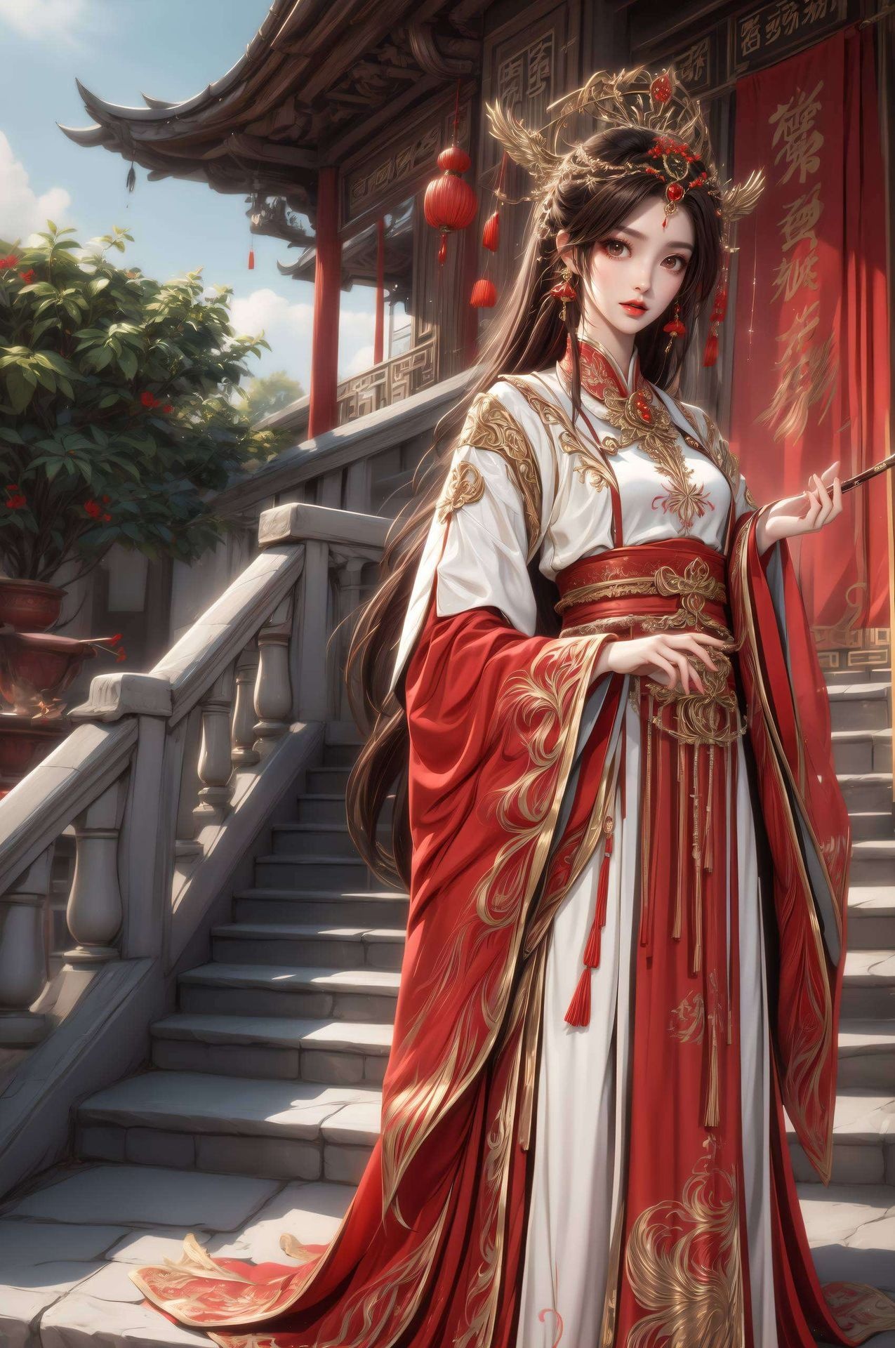 完美世界火灵儿桌面部分展示1