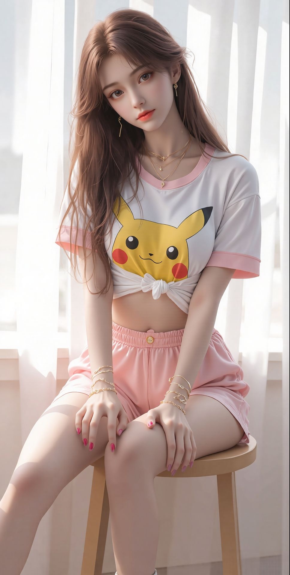 完美世界火灵儿桌面示意图1