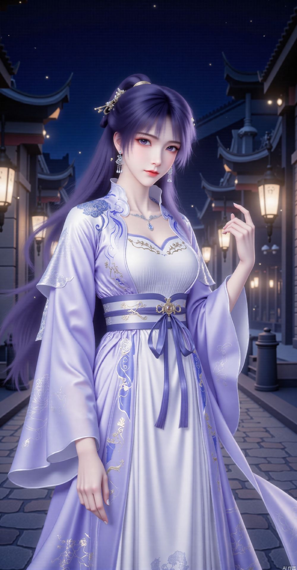 遮天姬紫月4k壁纸示意图1