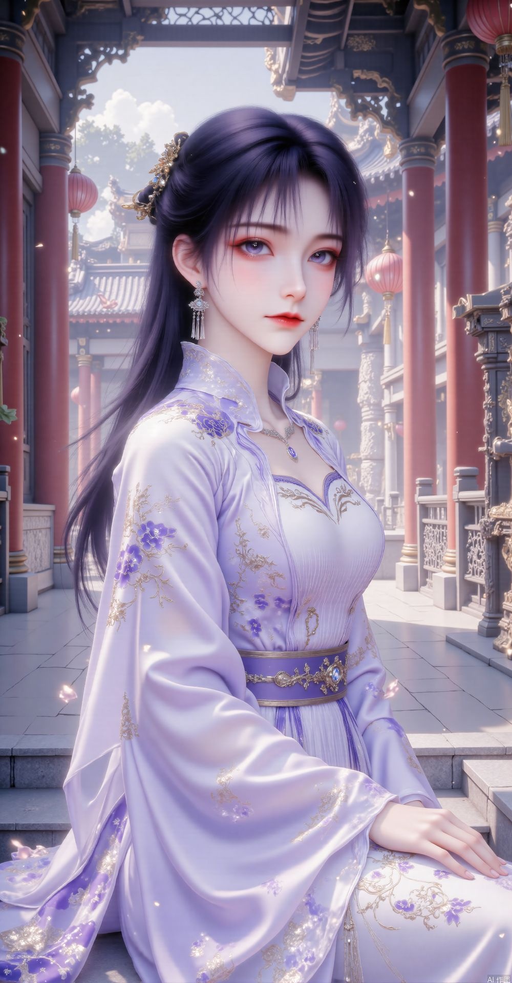 遮天姬紫月锁屏壁纸示意图片1