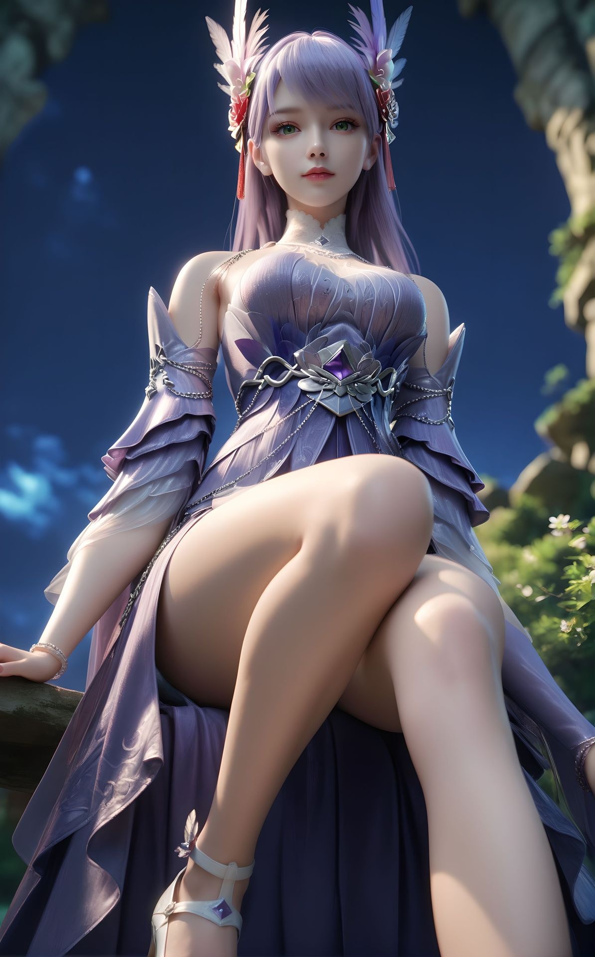 氪金玩家林紫玥4k壁纸部分展示1