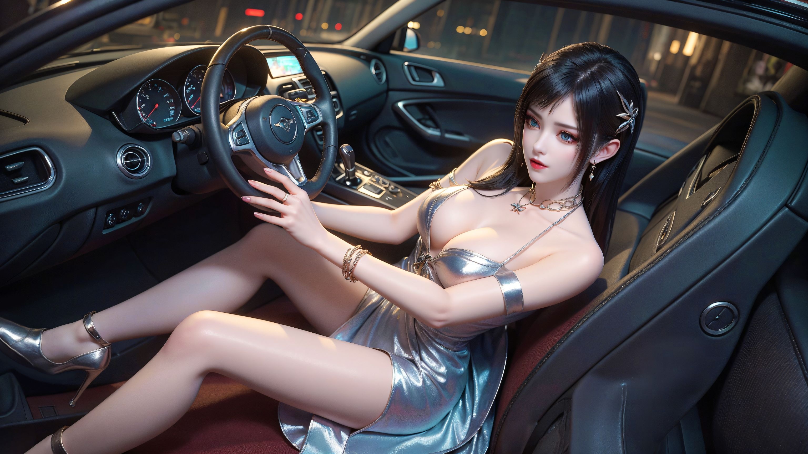 斗破苍穹美杜莎锁屏壁纸预览图1