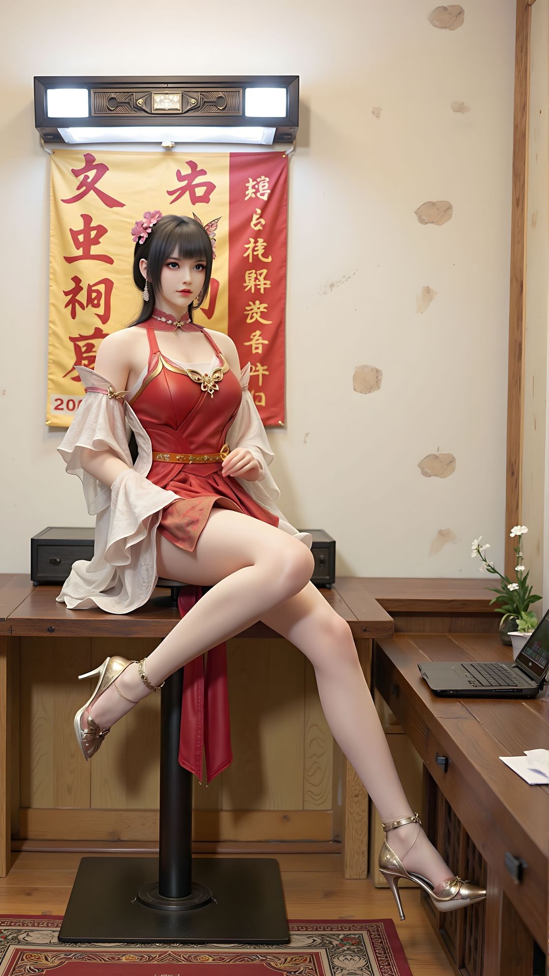 武动乾坤穆红绫锁屏壁纸部分预览1