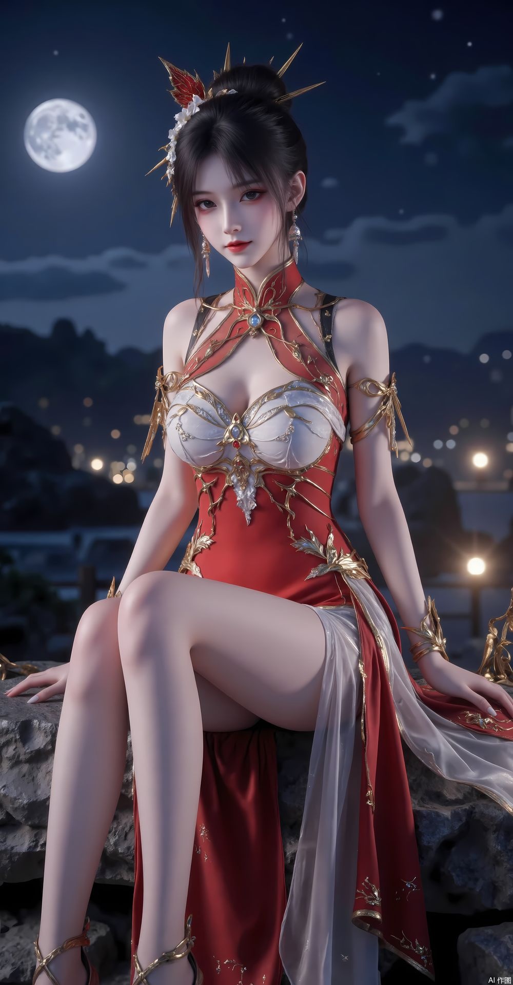 武动乾坤穆红绫锁屏壁纸部分展示1