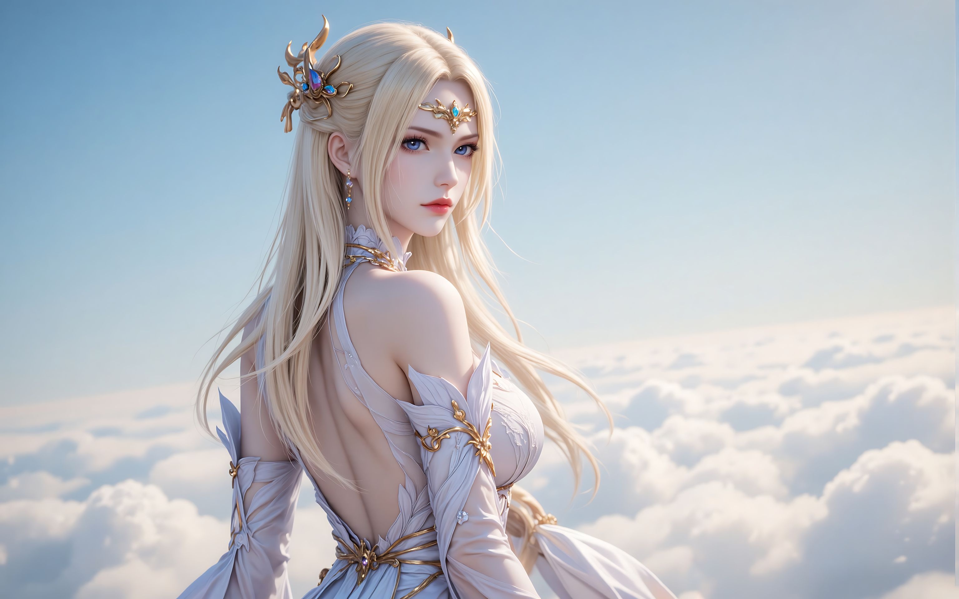 斗罗大陆千仞雪锁屏壁纸部分展示1