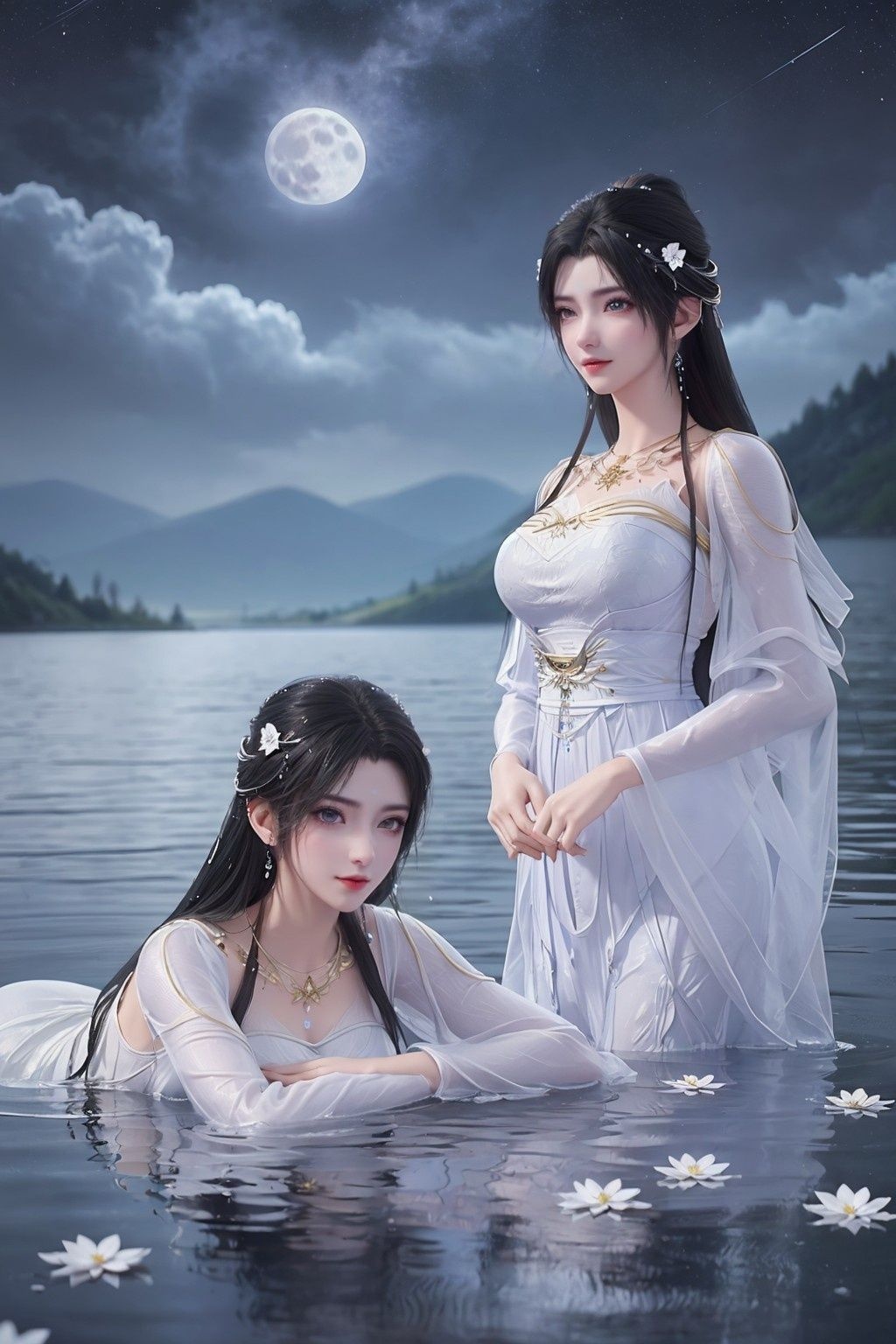 完美世界清漪锁屏壁纸预览图1
