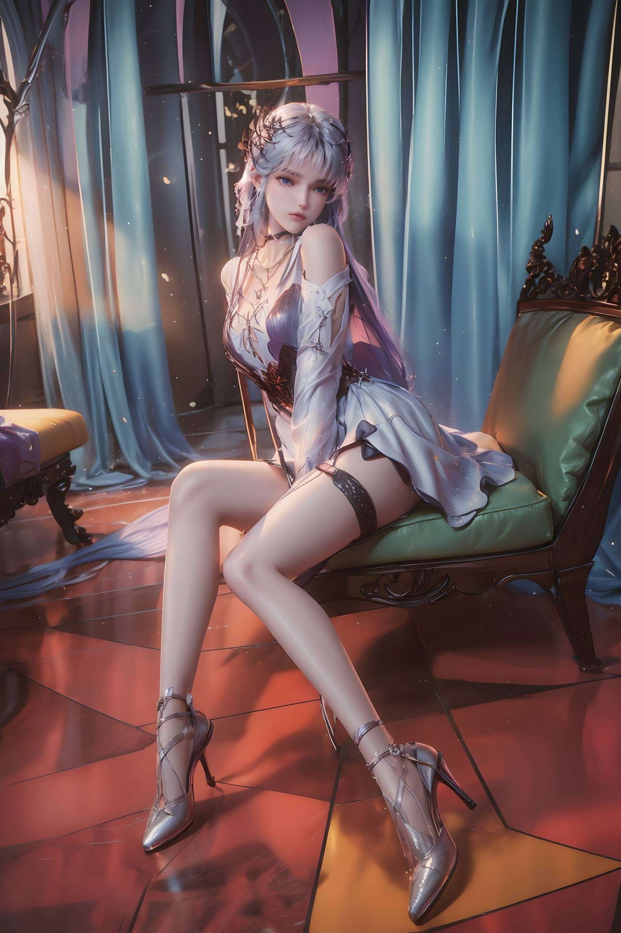 神印王座圣采儿锁屏壁纸缩略图片1