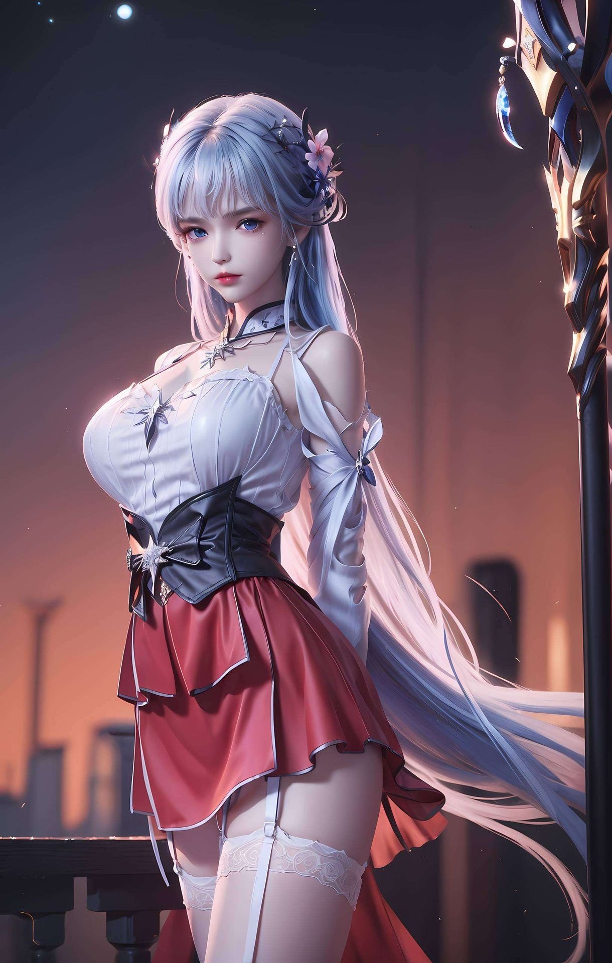 神印王座圣采儿桌面展示图片1