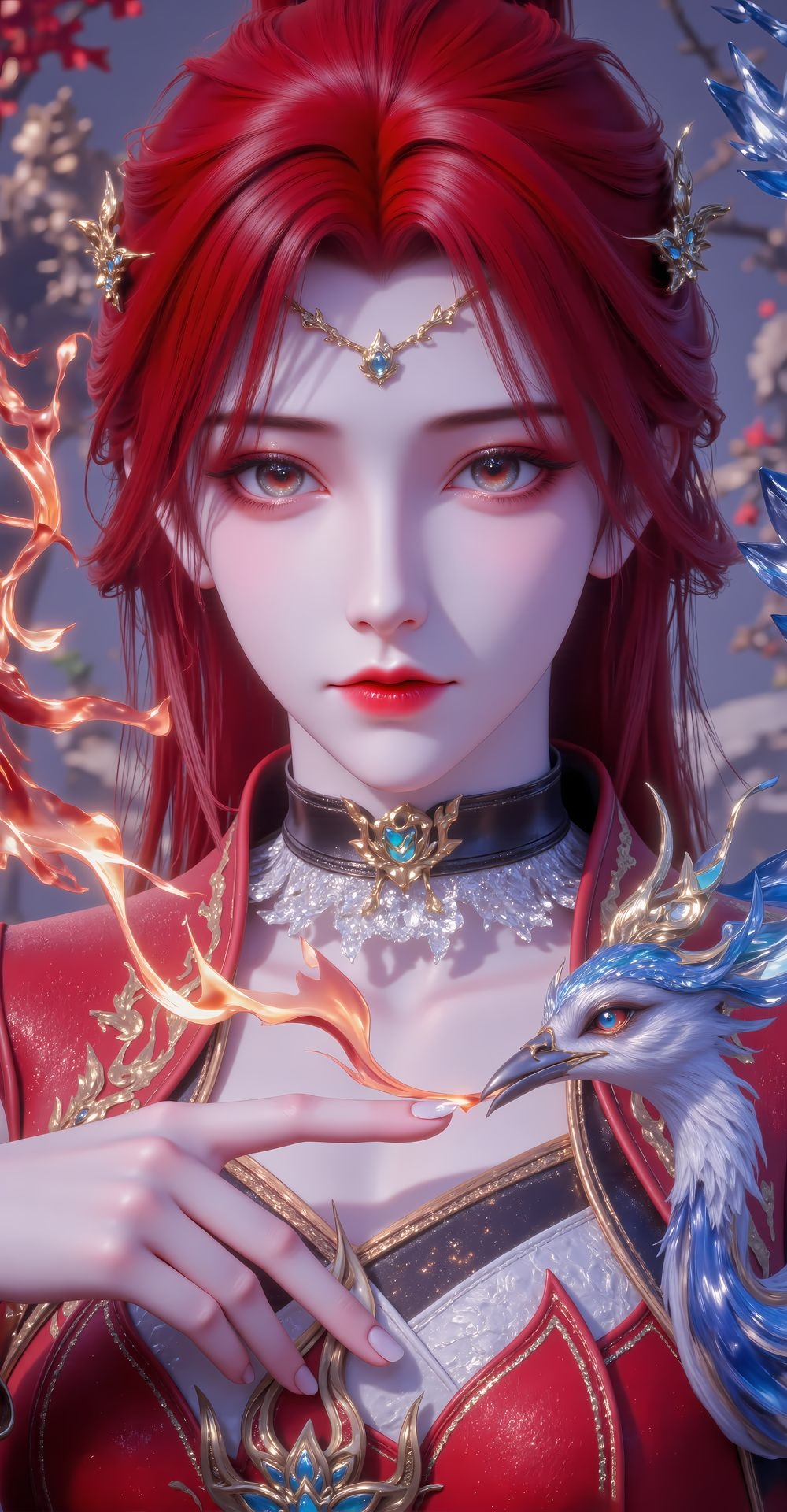 斗破苍穹唐火儿hd壁纸示意图片1