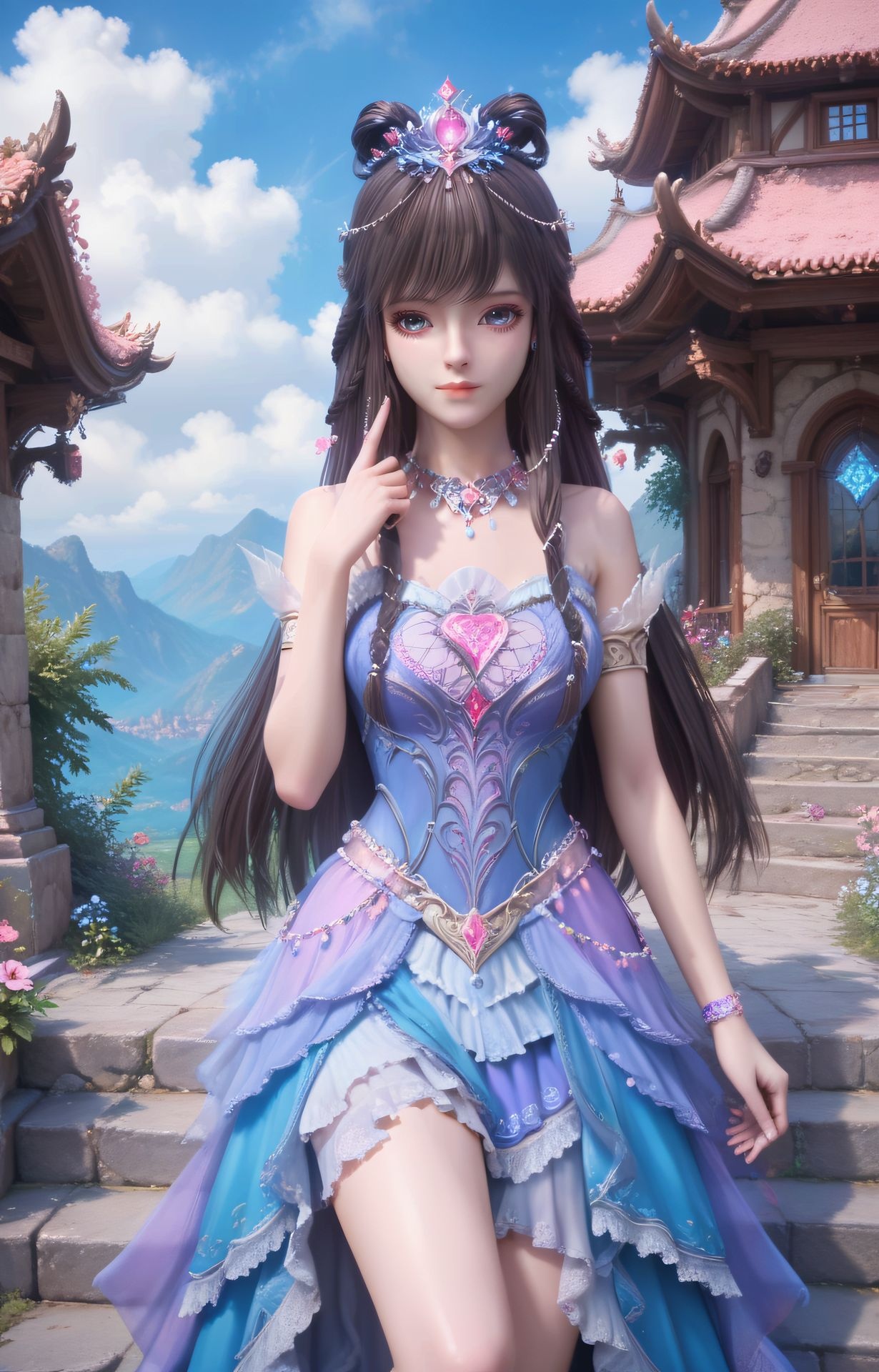 叶罗丽精灵梦王默锁屏壁纸展示图片1