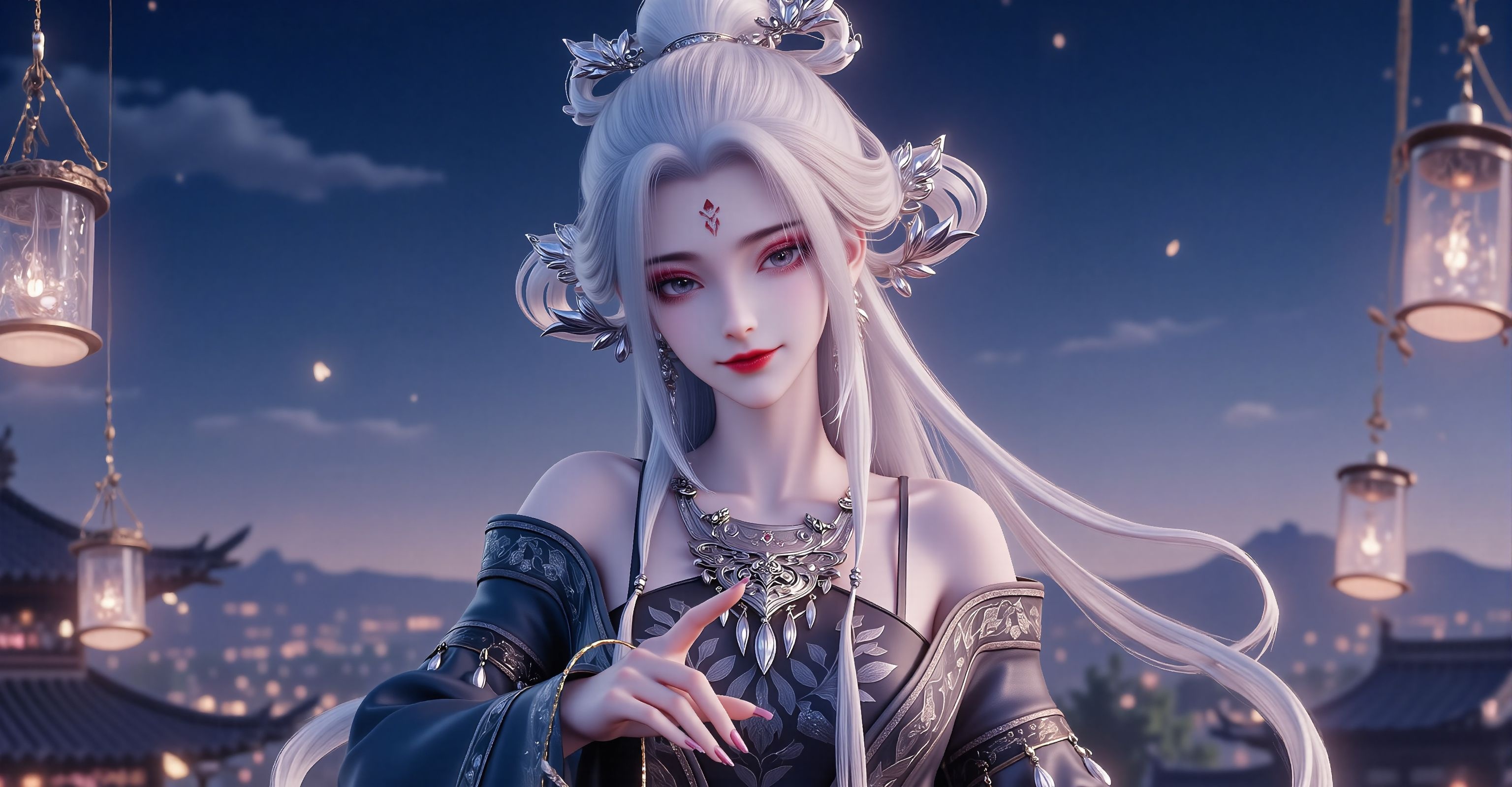 诛仙小白高清壁纸随机展示1