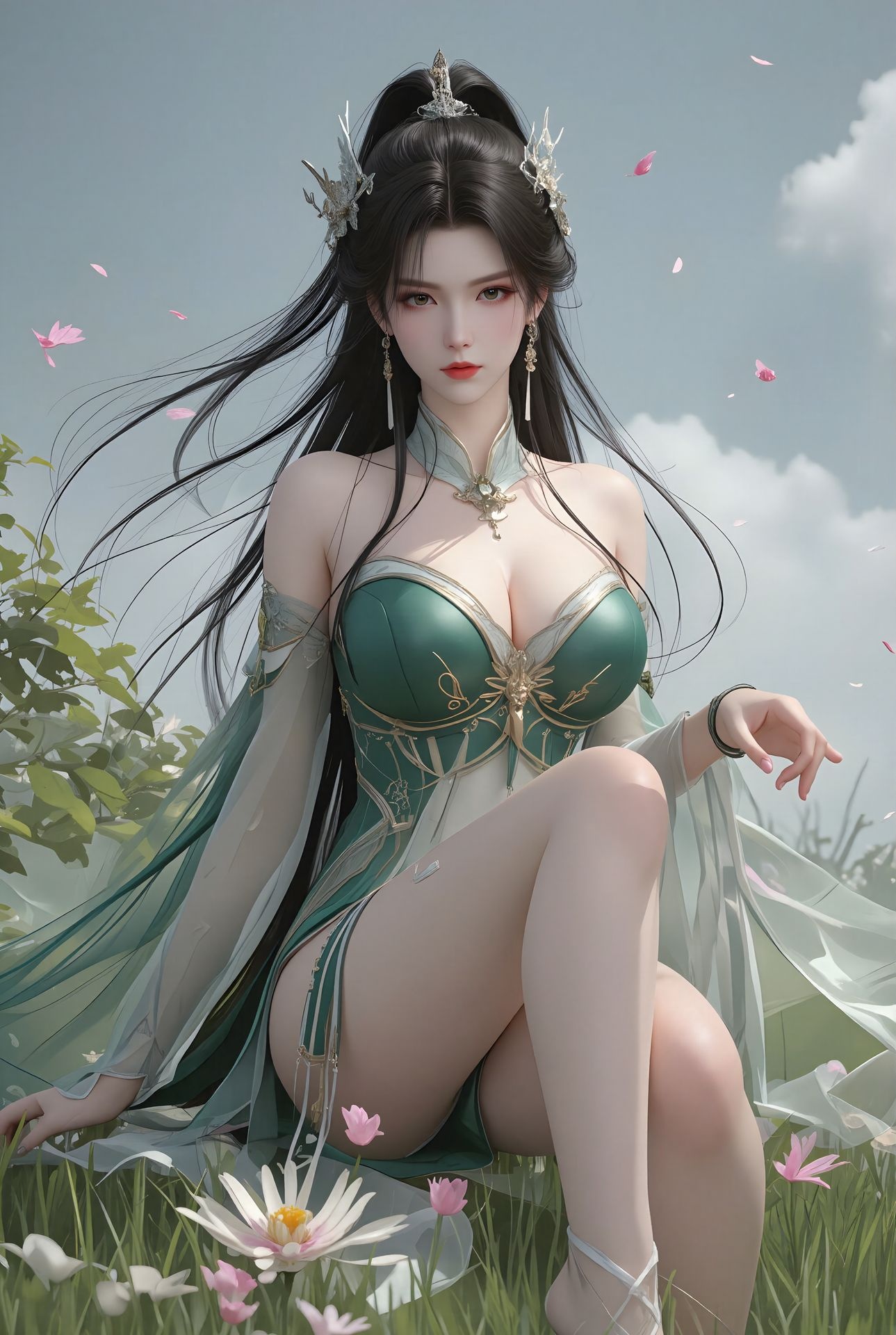 斗破苍穹萧薰儿桌面示意图片1