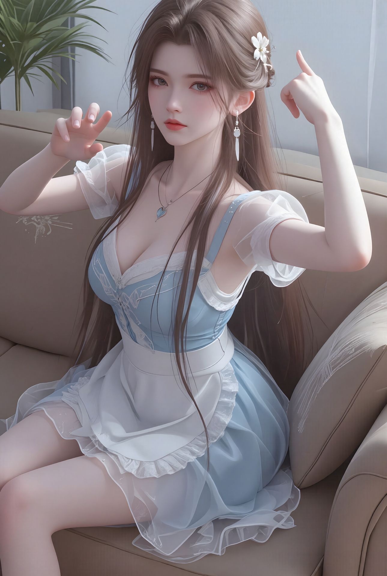 斗破苍穹萧薰儿锁屏壁纸示意图1