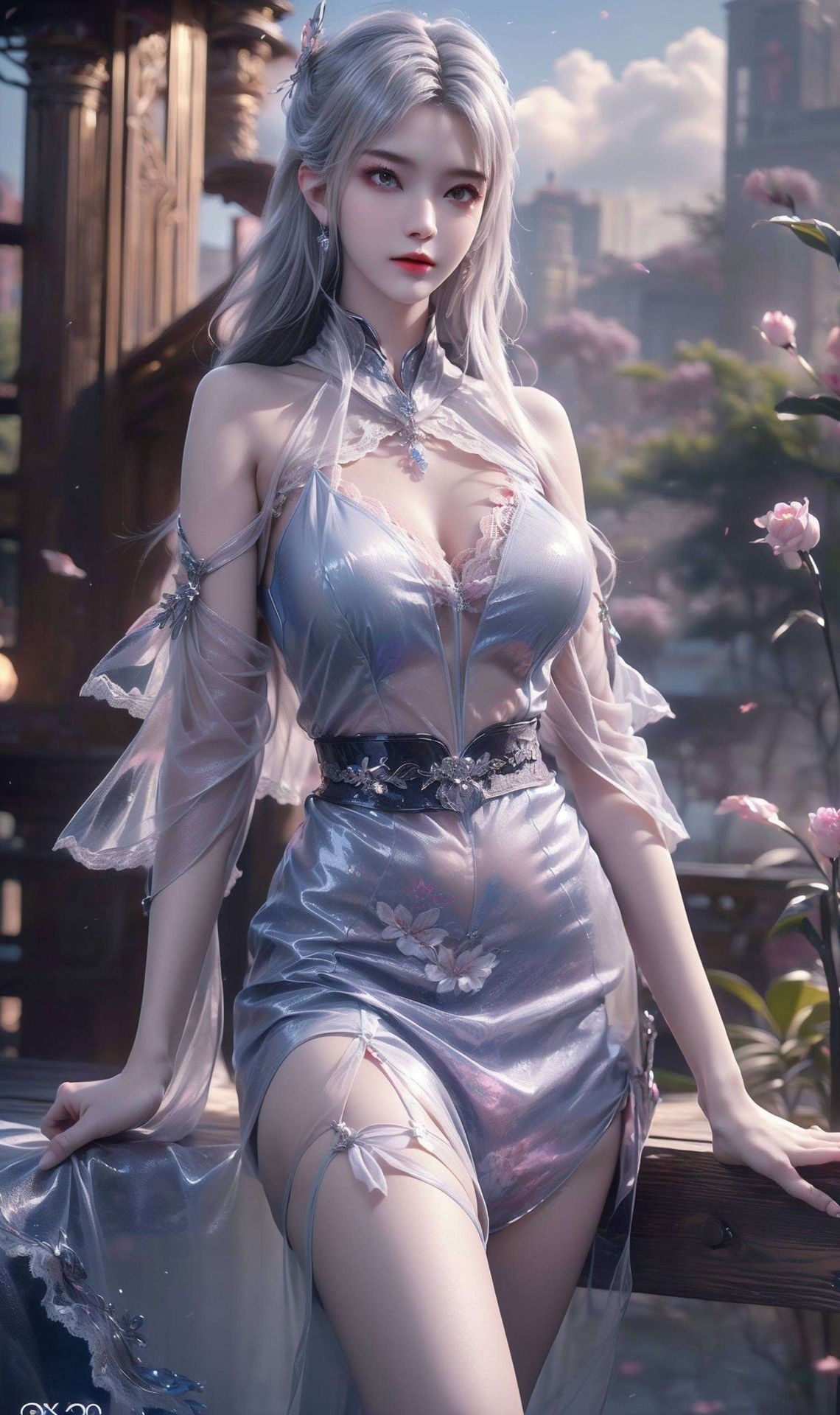 斗破苍穹小医仙锁屏壁纸预览图1