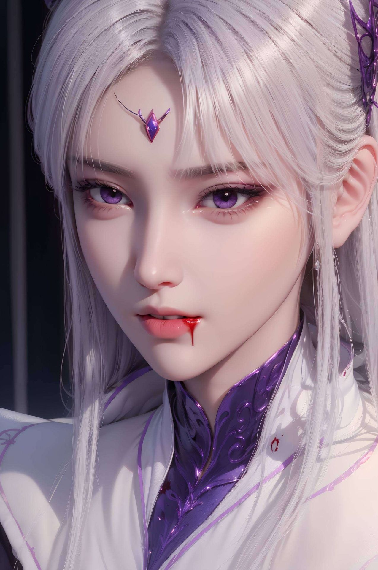 斗破苍穹小医仙锁屏壁纸部分展示1