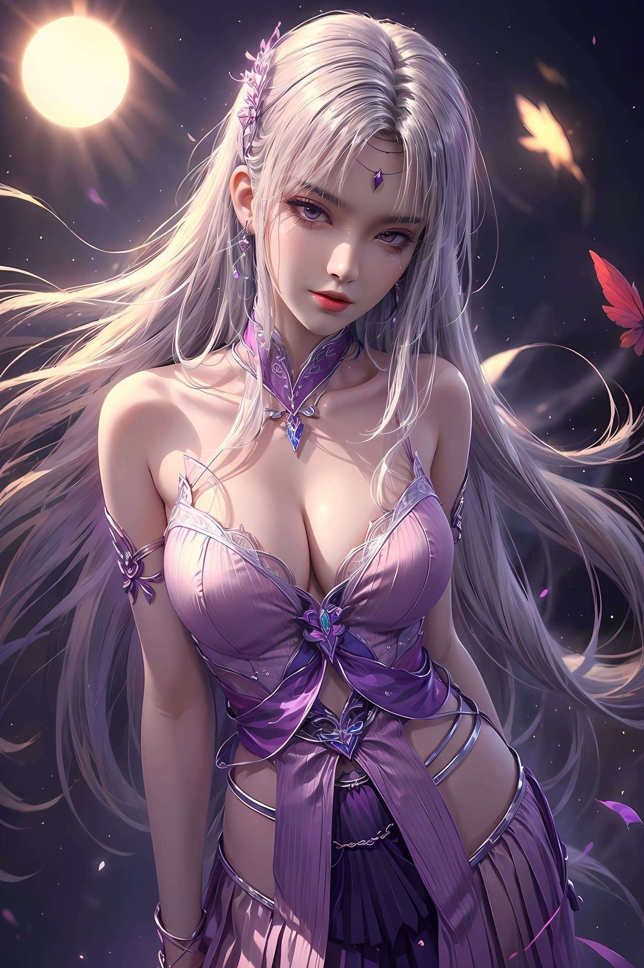 斗破苍穹小医仙锁屏壁纸预览图1