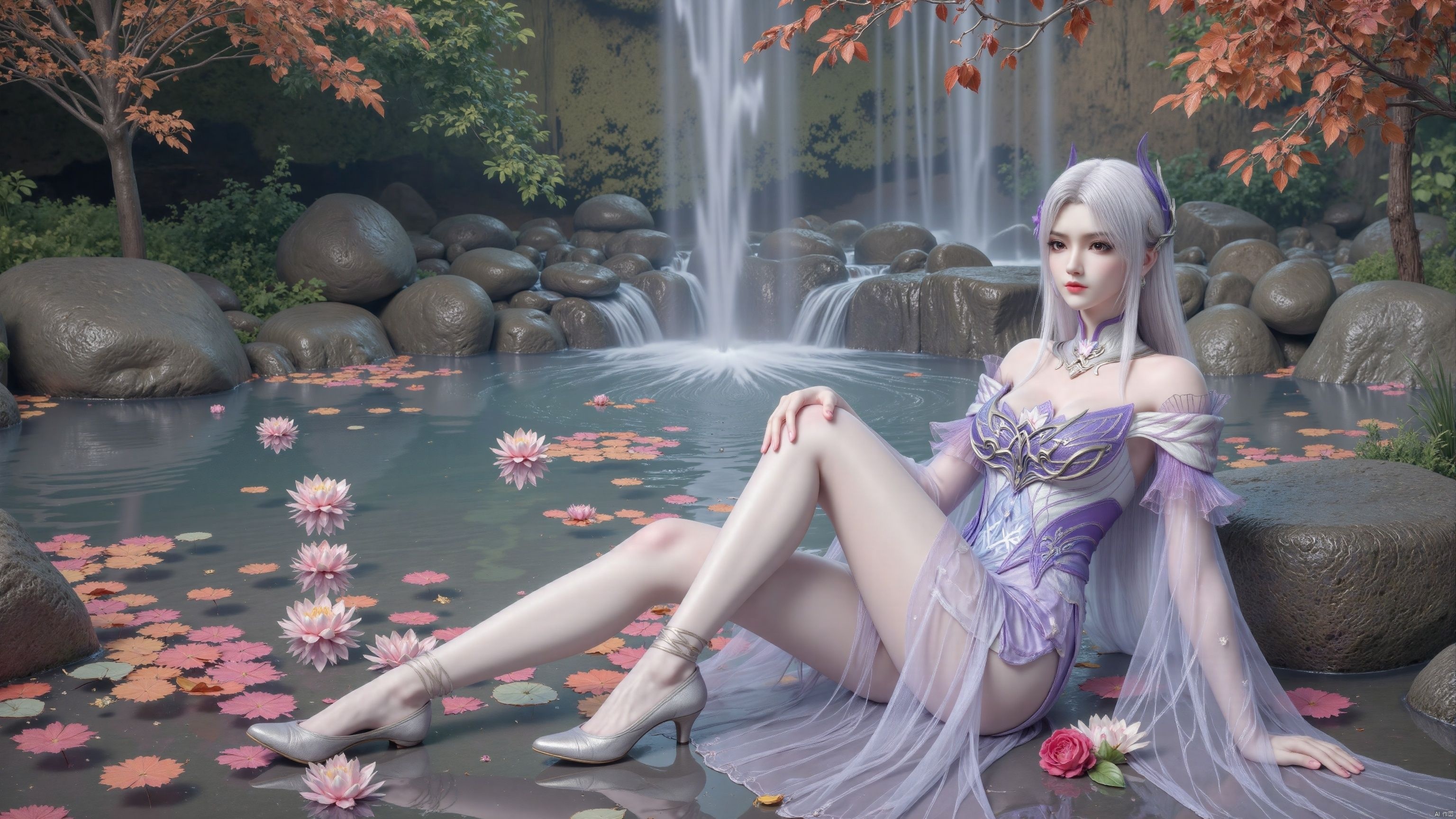 斗破苍穹小医仙高清壁纸预览图1