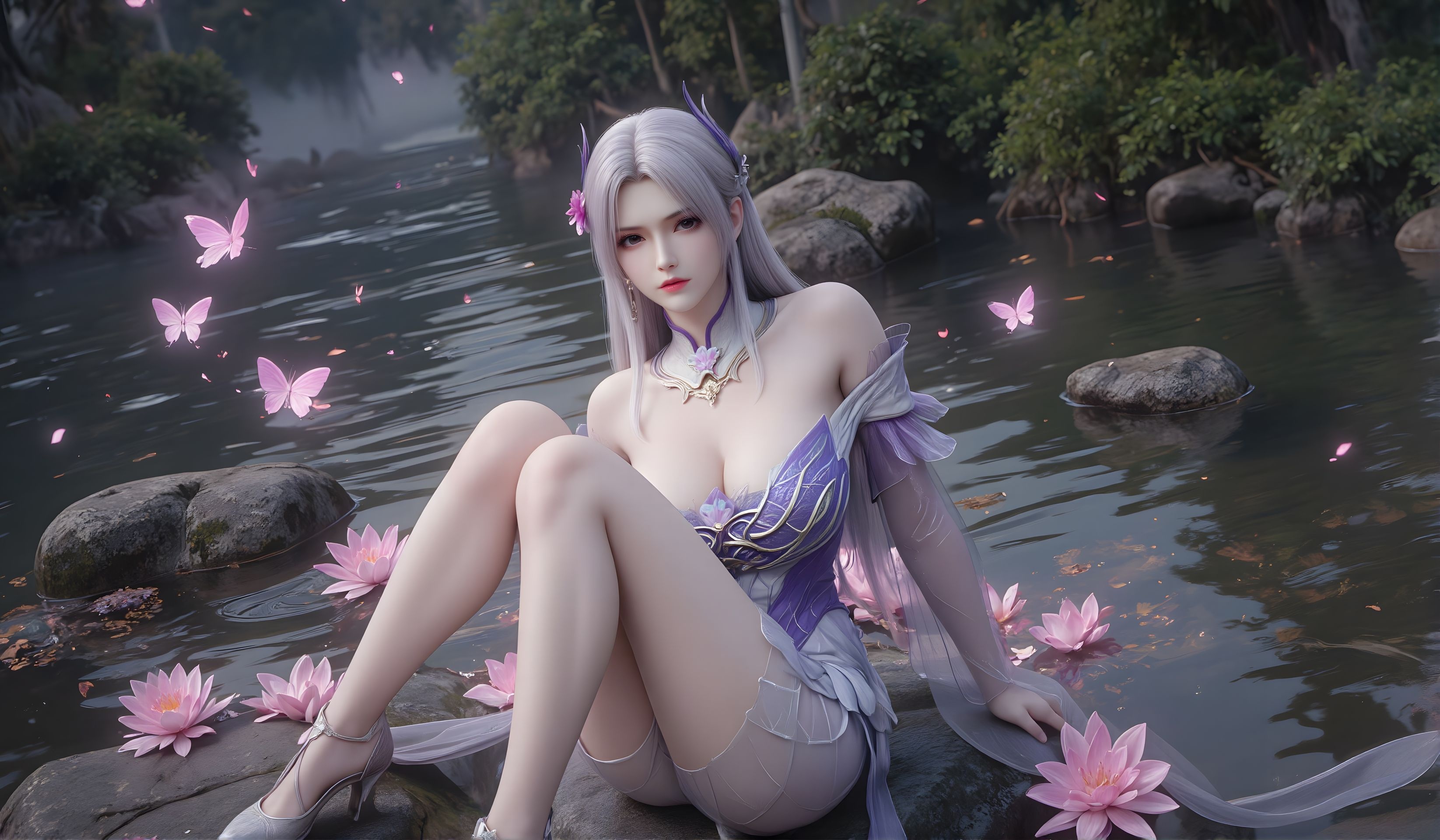 斗破苍穹小医仙高清壁纸预览图1