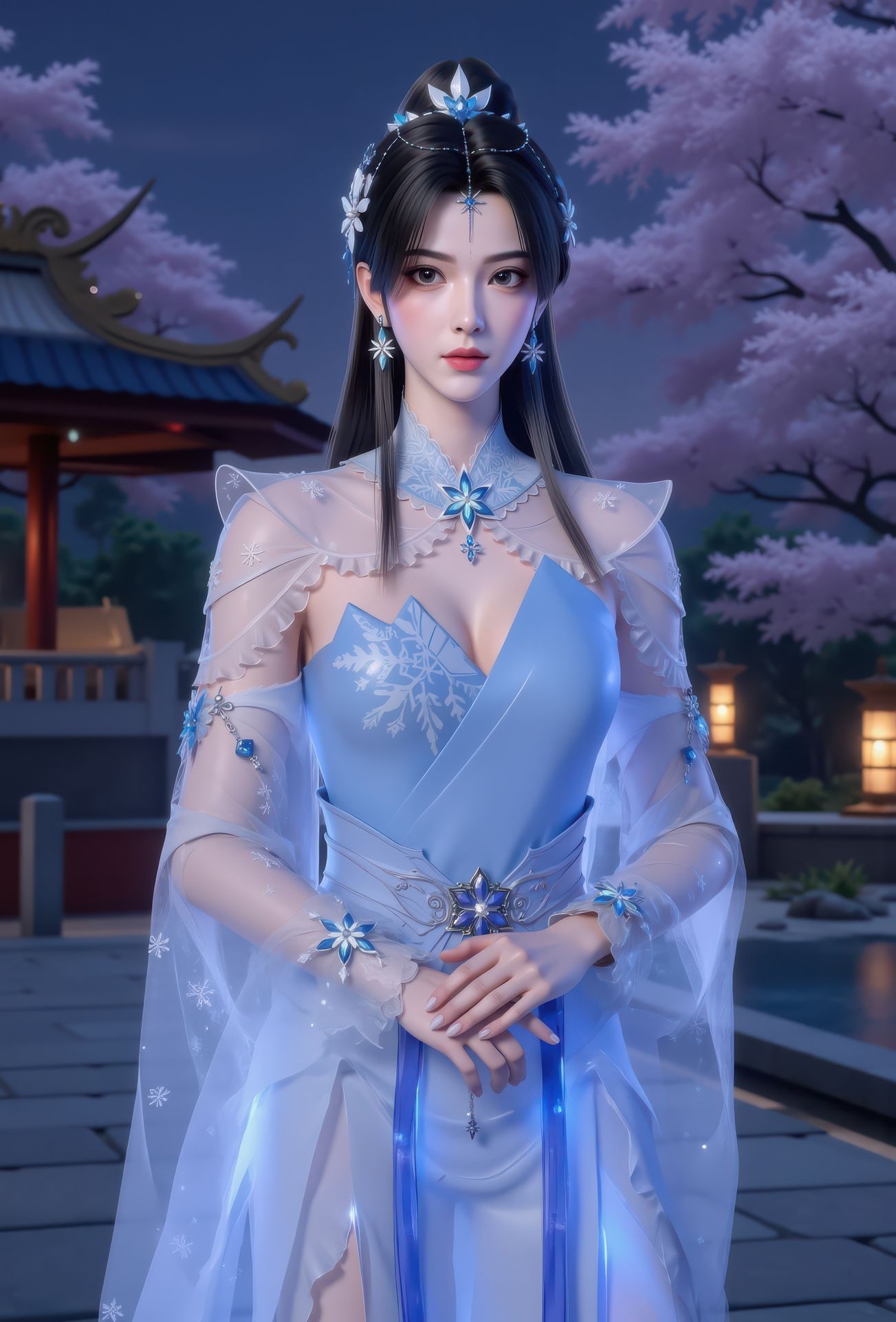 逆天邪神夏倾月4k壁纸展示图片1