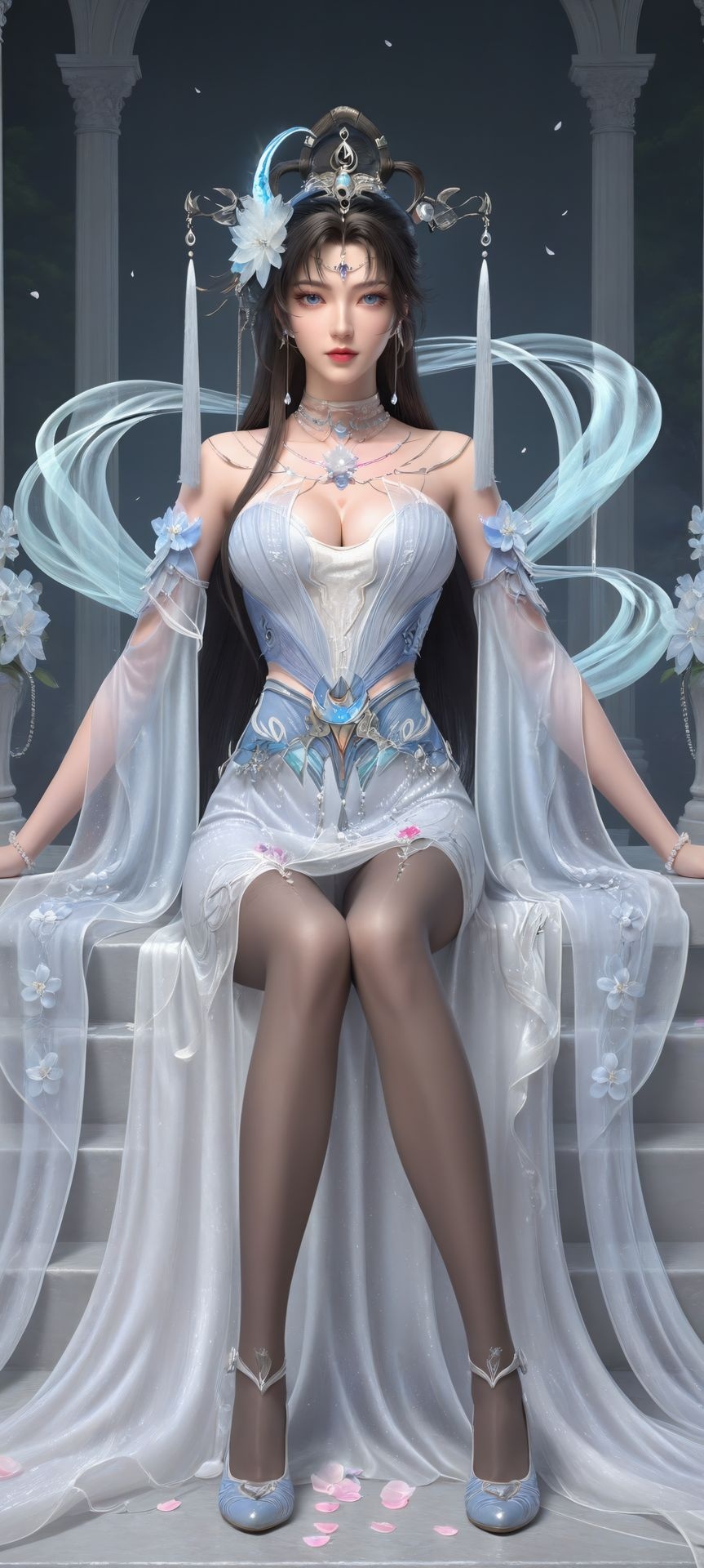 完美世界邀月公主锁屏壁纸预览图1