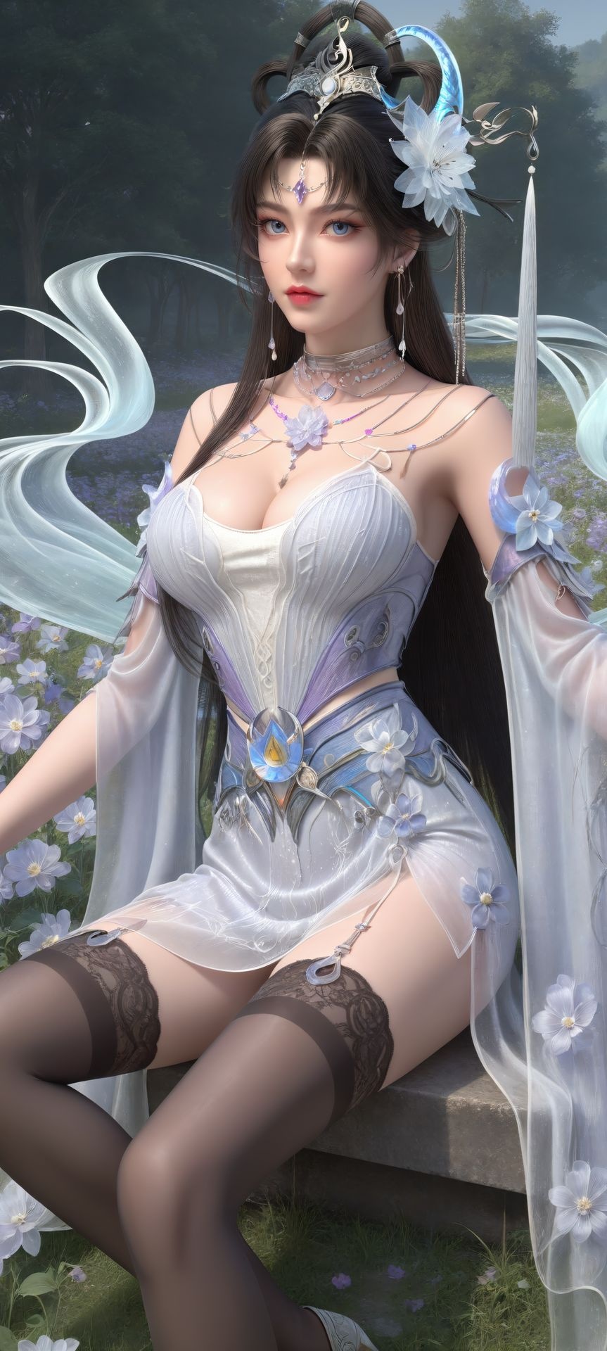 完美世界邀月公主壁纸部分预览1