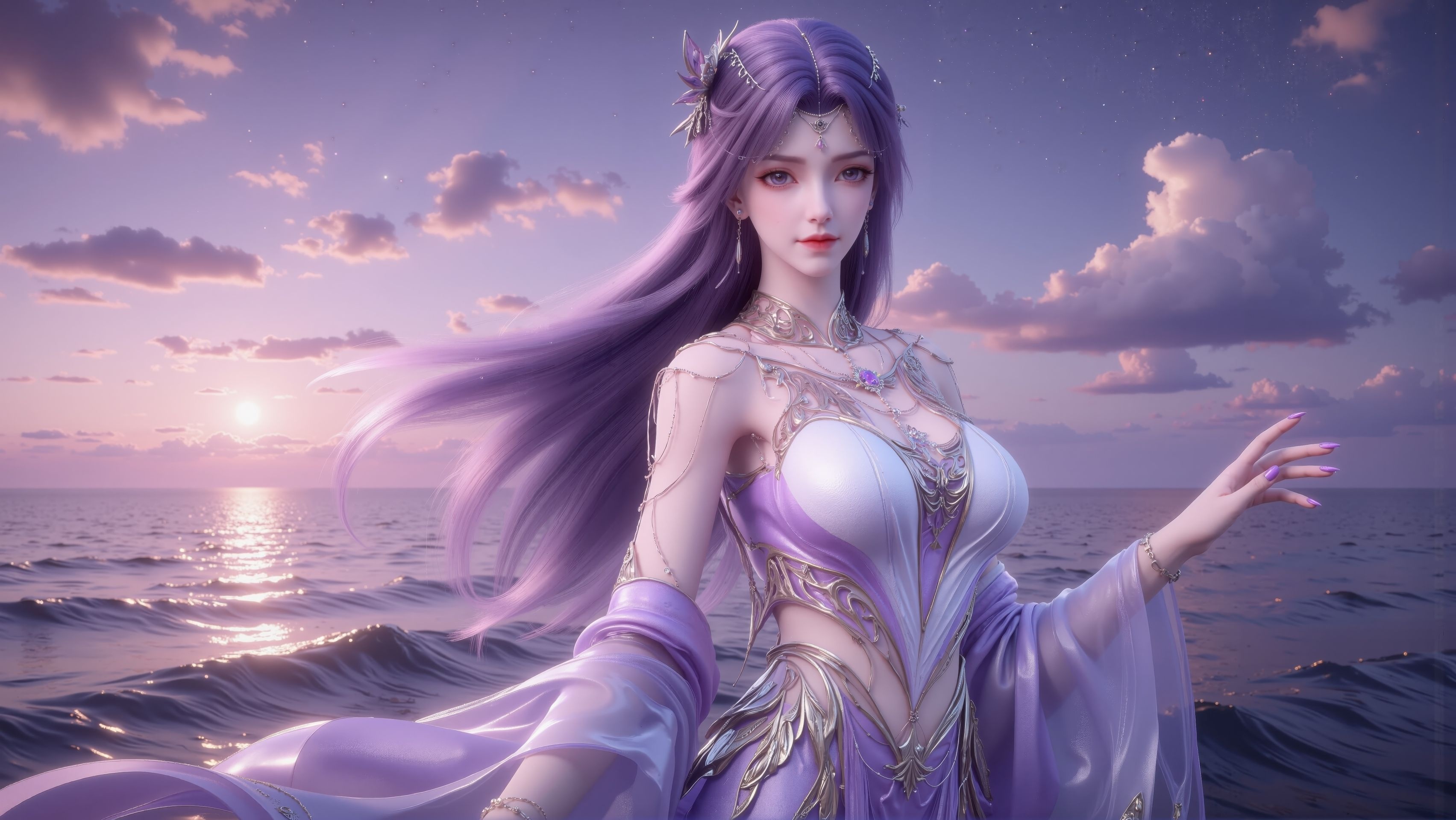 完美世界云曦高清壁纸示意图1