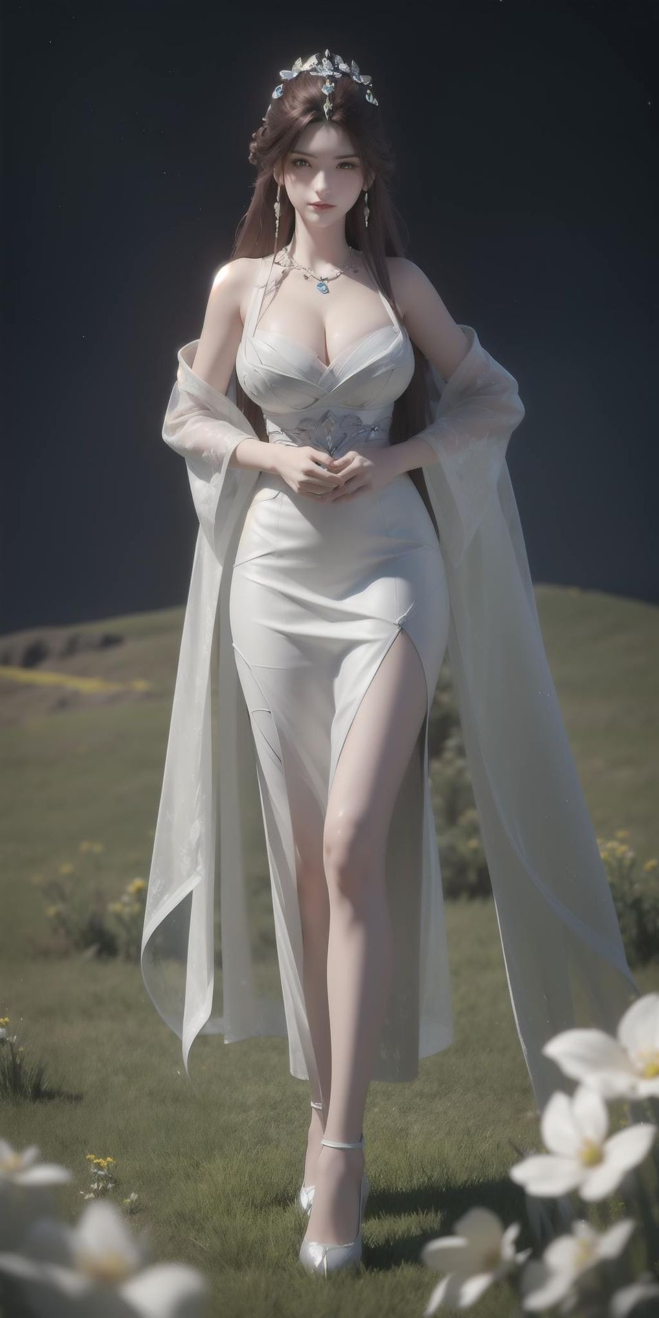 完美世界雨紫陌锁屏壁纸缩略图片1