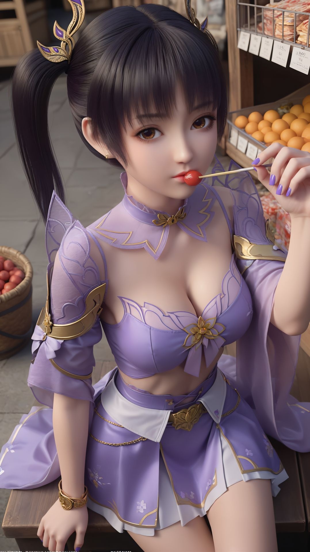 斗破苍穹紫妍4k壁纸展示图片1