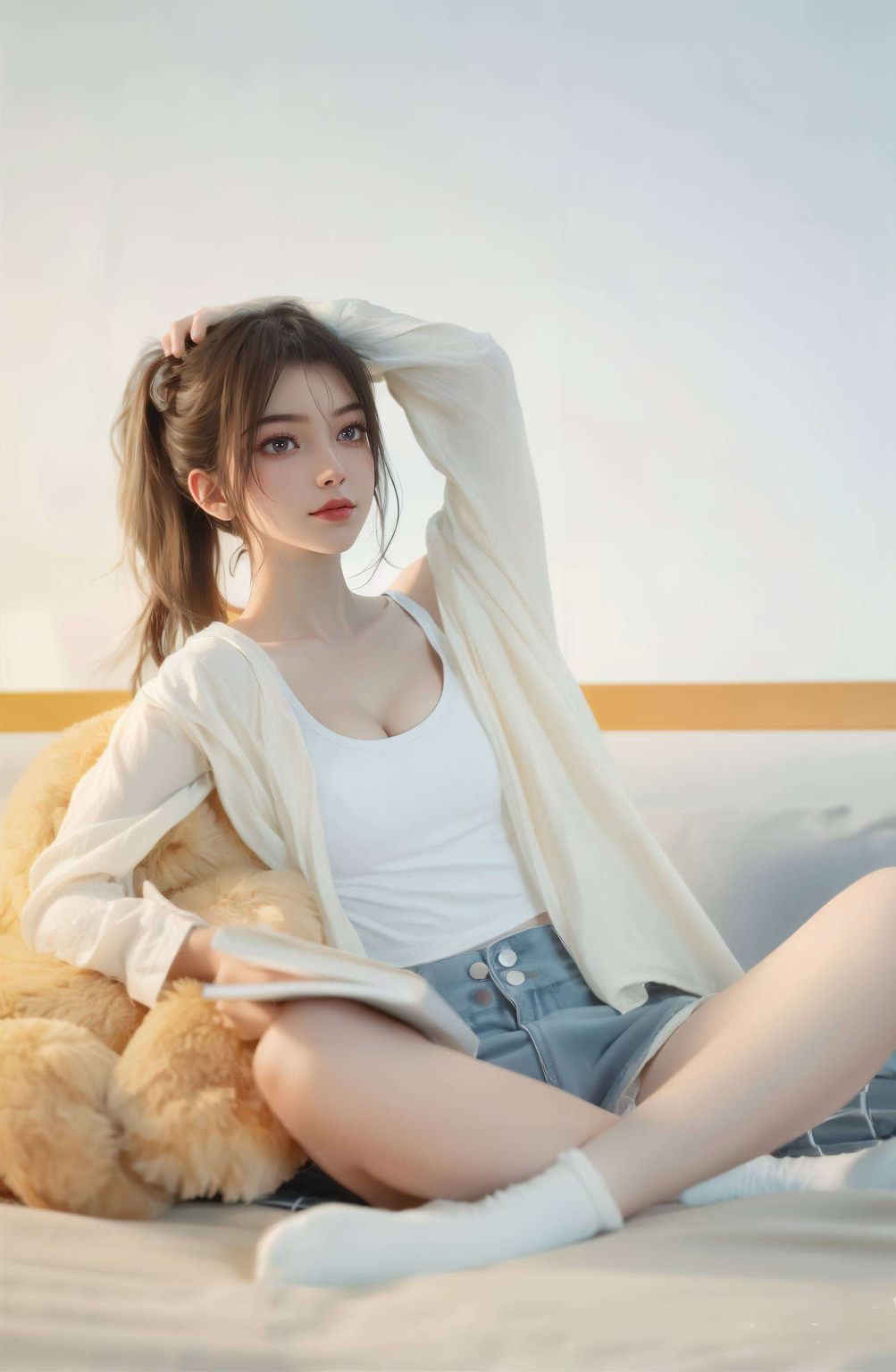 让你的电脑也感受一把国漫美女的魅力吧！嘿