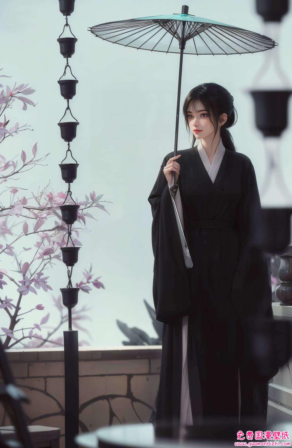 快来把这位国漫女神带回家都能感受到她的温柔与神秘