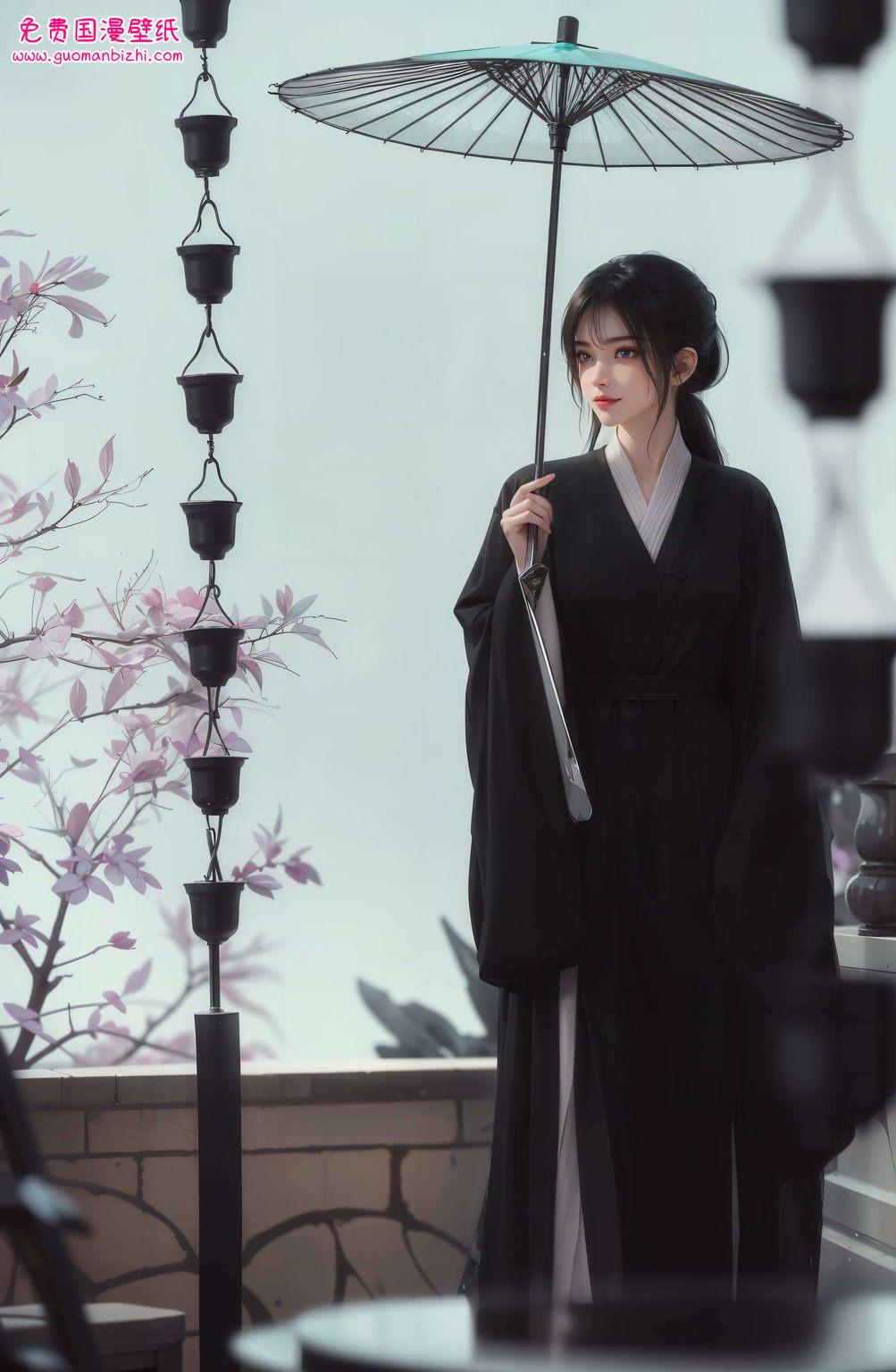 仿佛从《剑来》的故事中走出宁姚壁纸以其独特的墨画风华