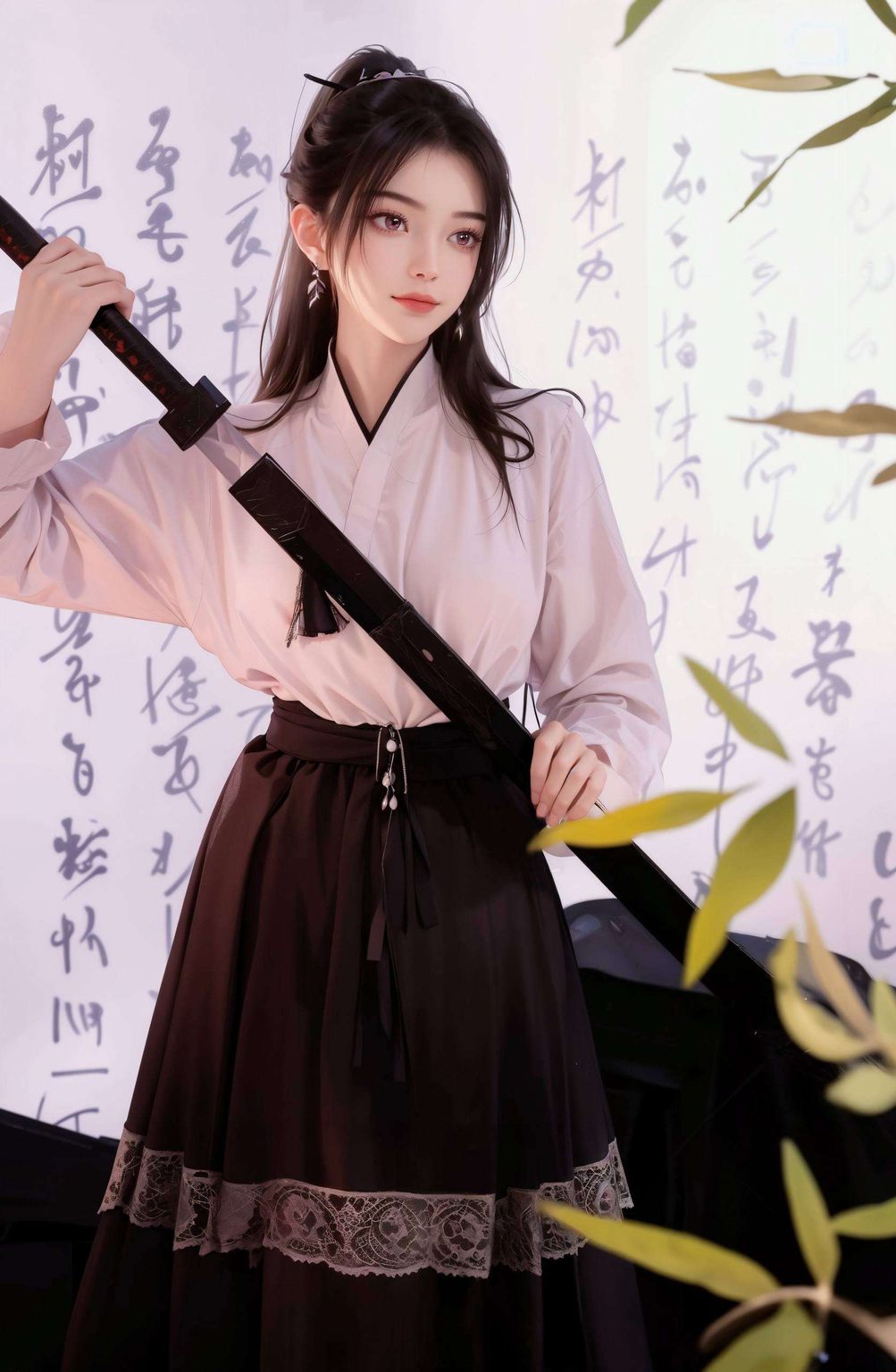 每一次官方配图壁纸的发布她是国漫中的女神代表