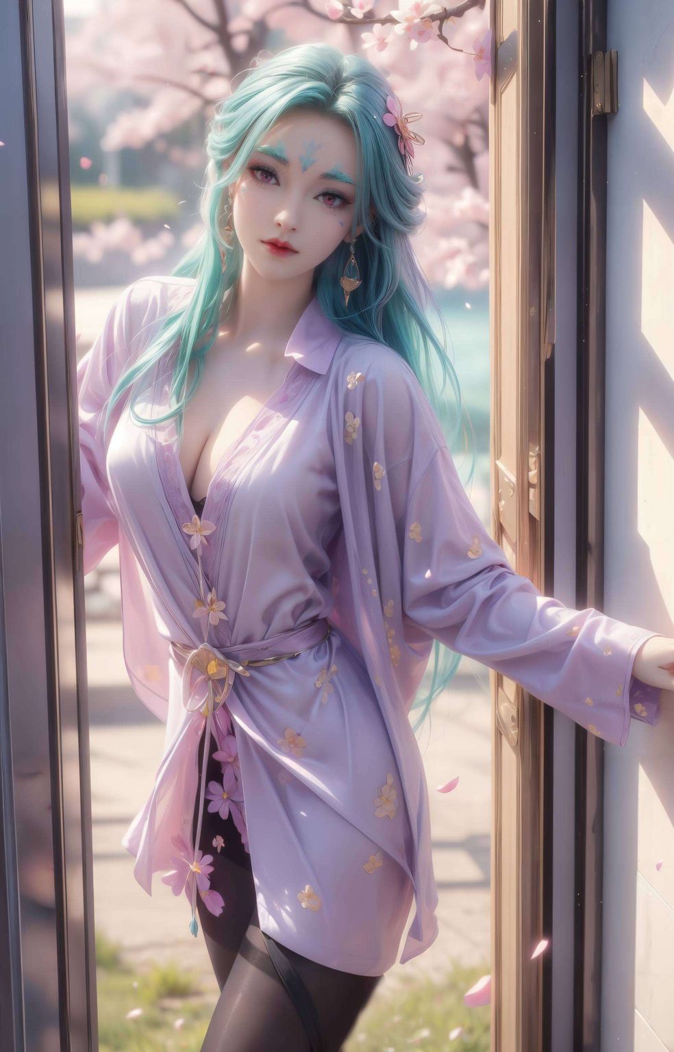 既有动漫美女的灵动眼神眷思量壁纸如诗如画