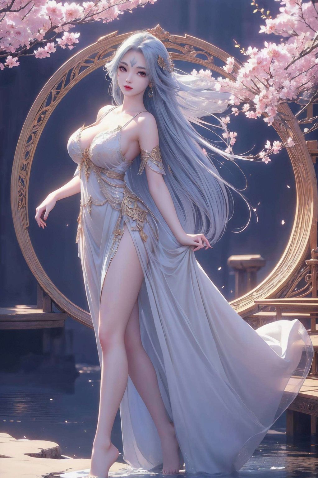 仿佛从玄幻世界穿越而来而旁边的“眷思量壁纸”则是国漫女神们的集结号