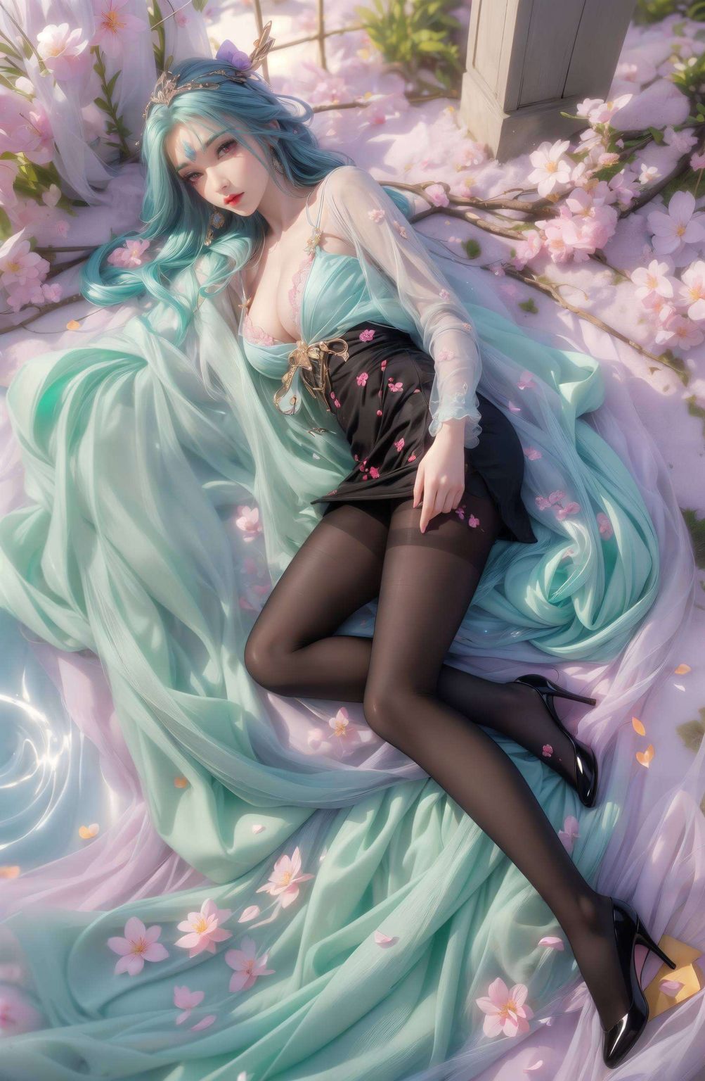 她以独特的魅力在绚烂的动漫世界里