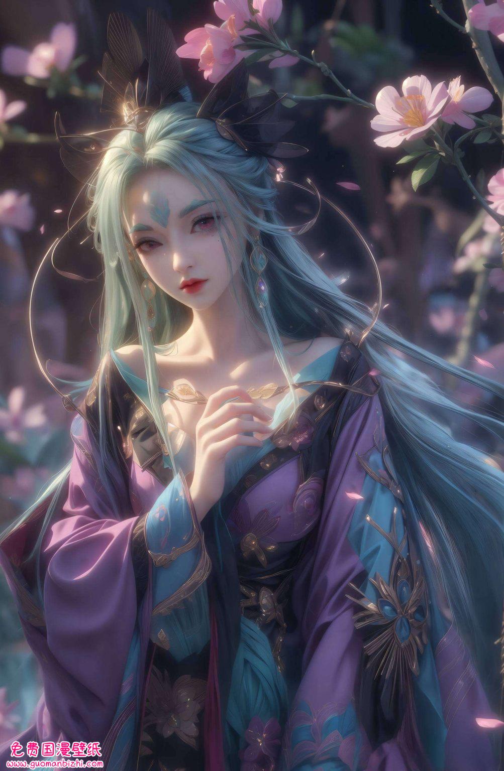 都让iphone1920x1080的屏幕熠熠生辉一幅幅国漫壁纸跃然而出