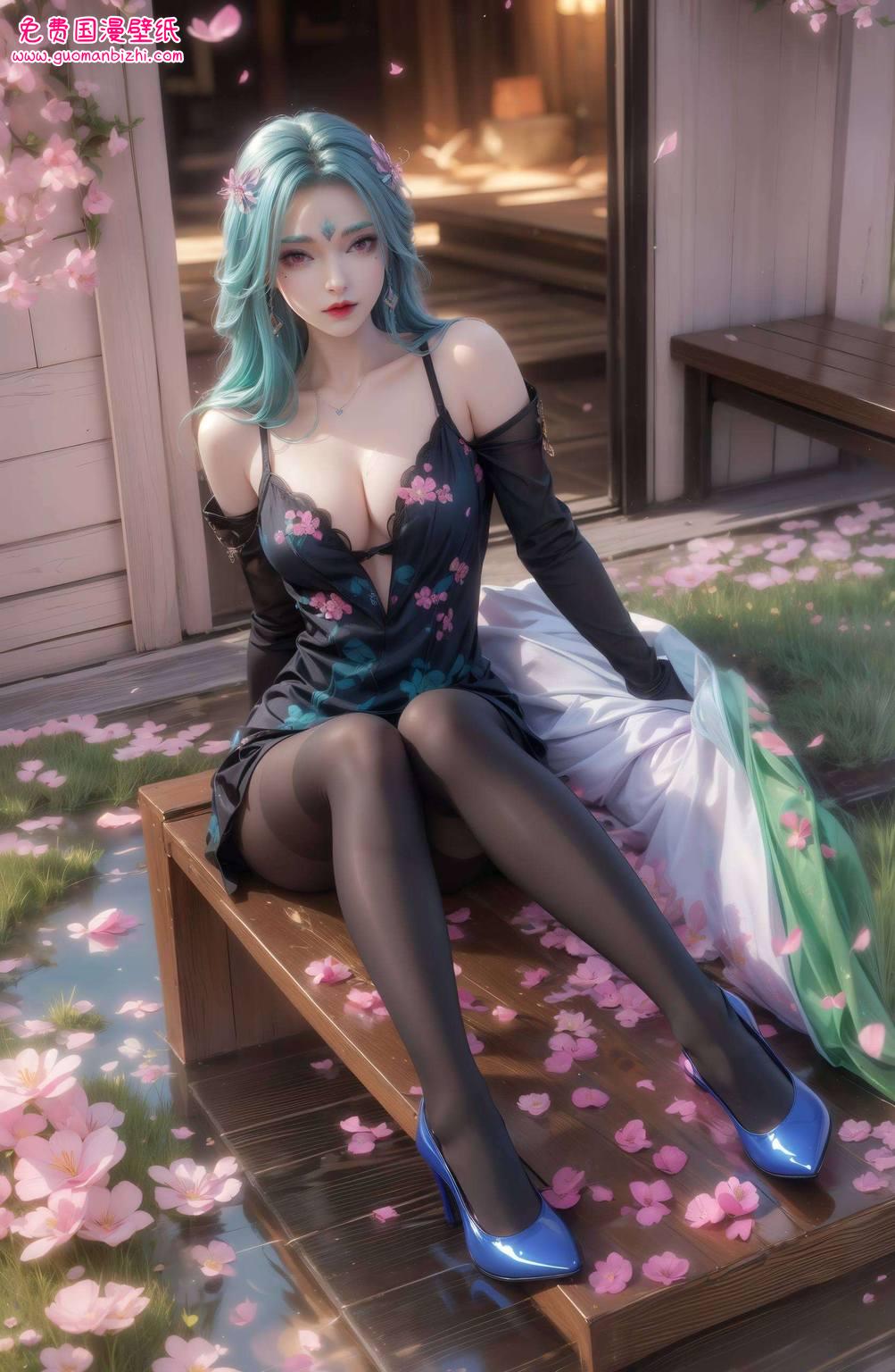 国漫女神们翩翩起舞如同奉眠与眷思量的传奇故事