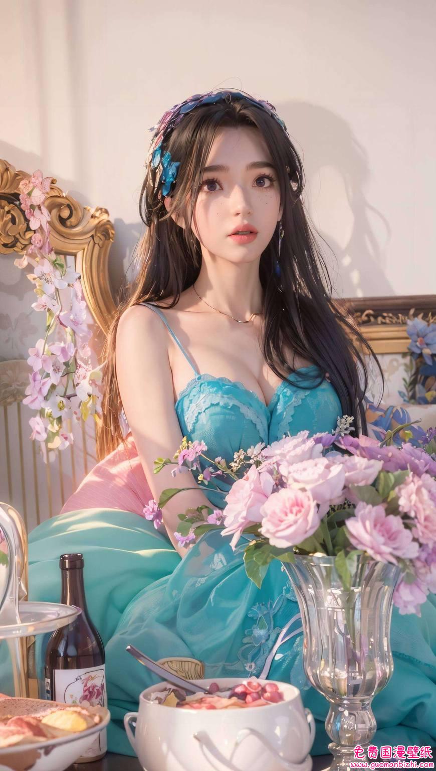 国漫女神的韵味与动漫美女的灵动交织这些壁纸