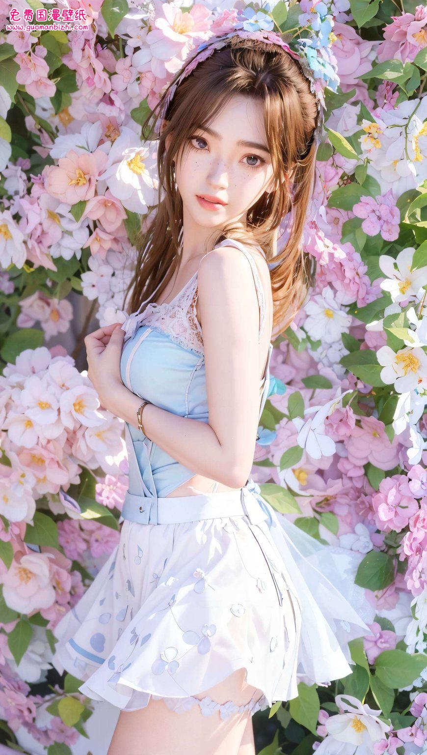 以她的独特魅力令人神往