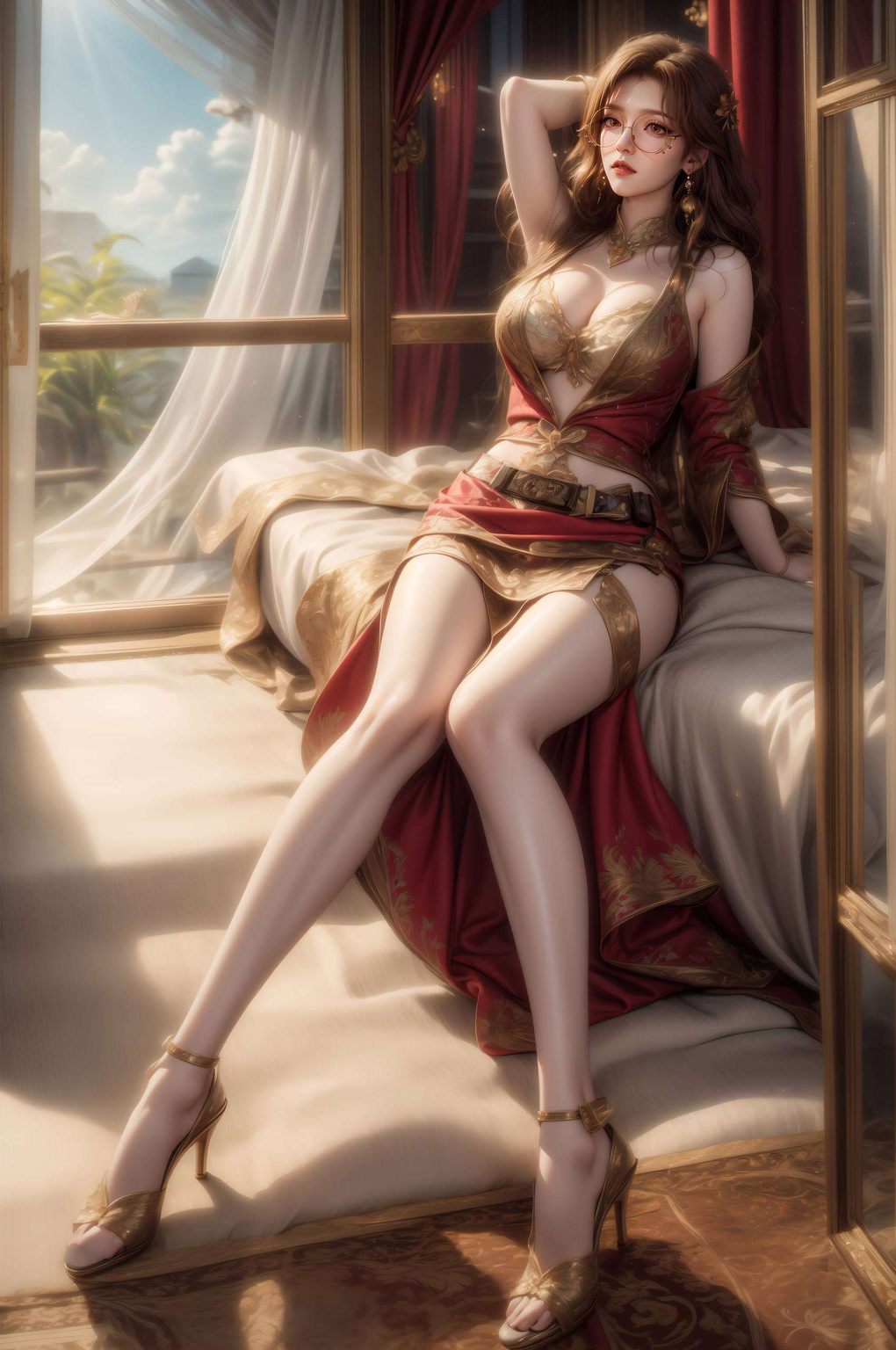 每天都能和这位国漫美女“亲密接触”在绝世唐门的世界里