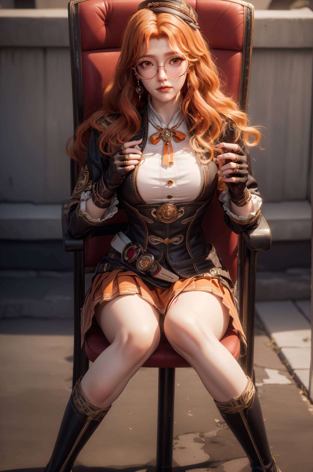 橘子姐的魅力如烟花般绽放点亮了平凡生活的每一角落