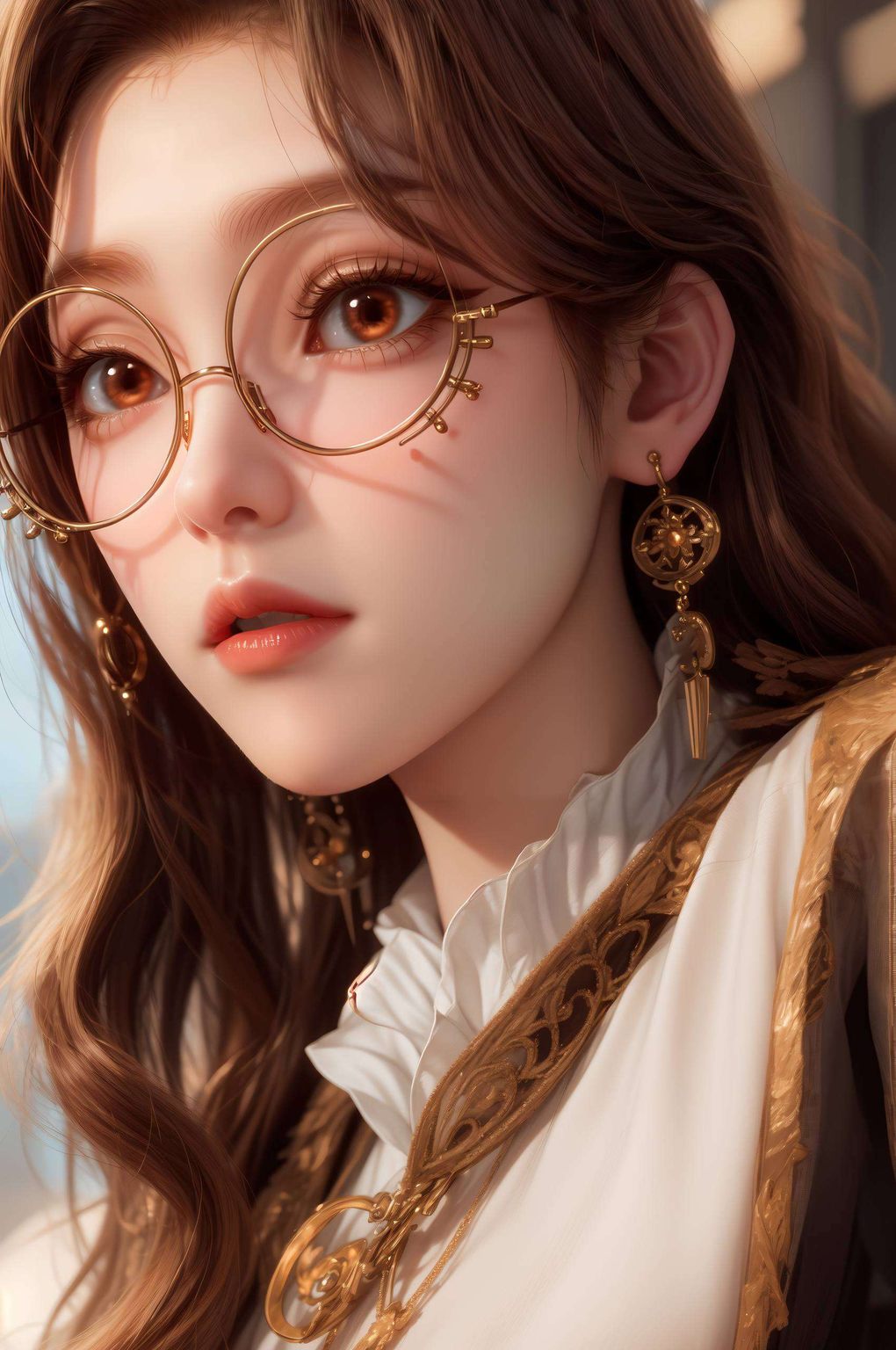 她是国漫中的绝世佳人如同她的魅力