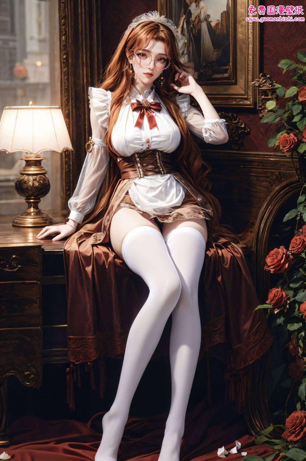 都是国漫美女的灵动倩影每一帧