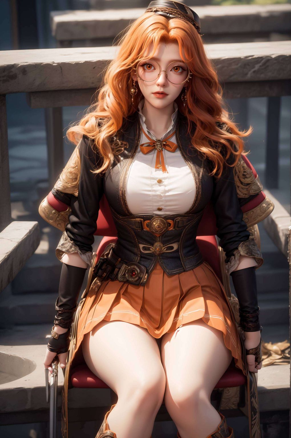 就是来自《斗罗大陆》的橘子姐！这位美人儿不仅颜值爆表嘿