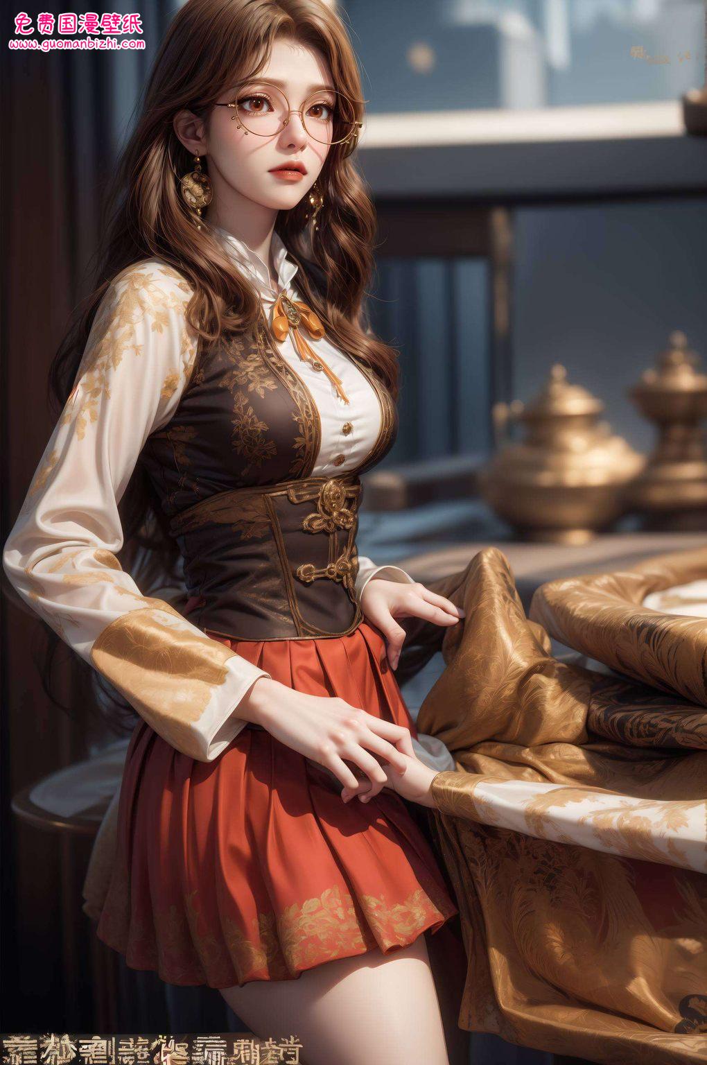 国漫女神橘子姐的魅力瞬间让你的电脑桌面焕发青春活力!快来感受这股国漫美女的玄幻魅力吧你们准备好了吗?💖✨