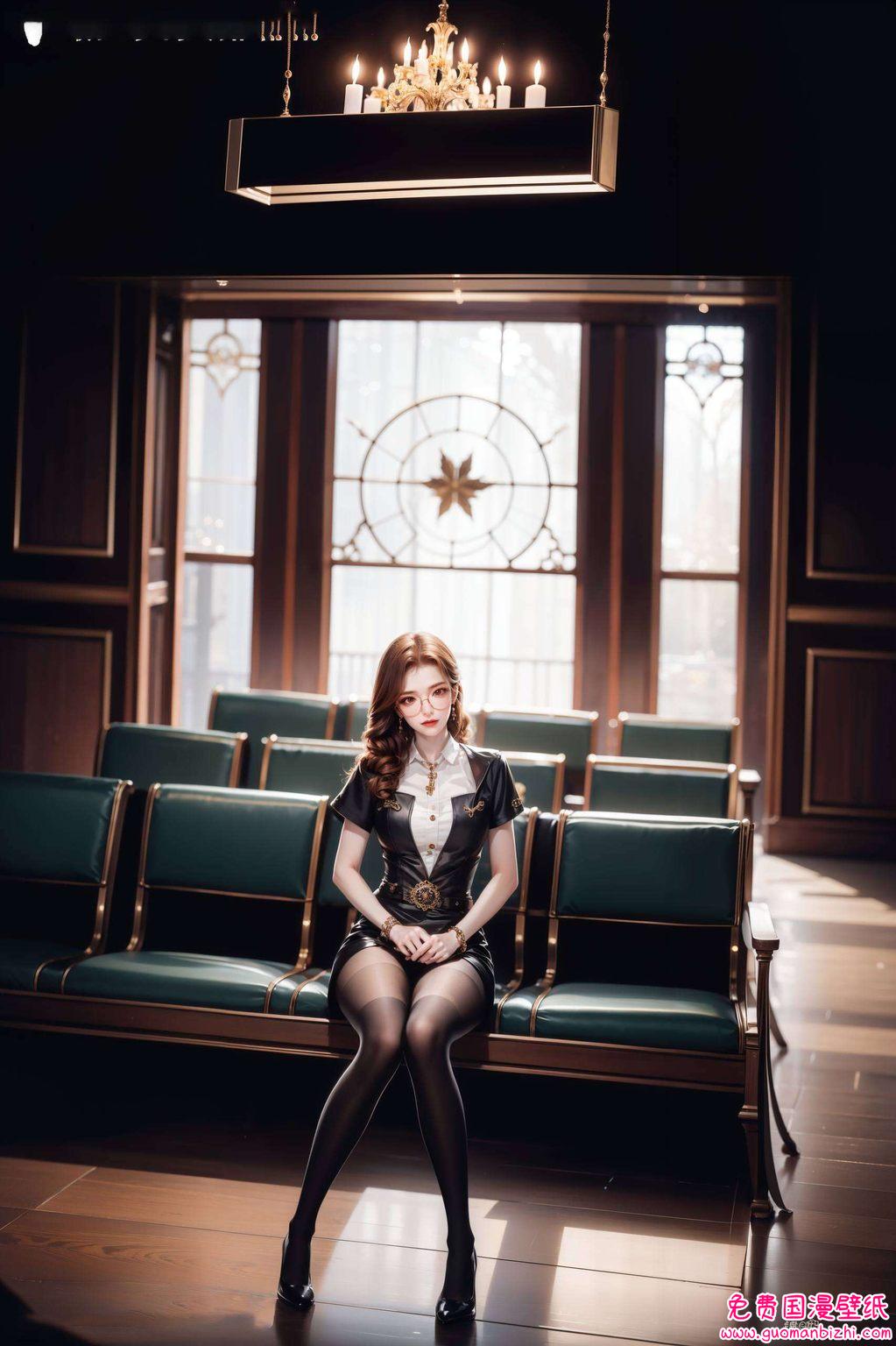 每当她的身影跃然于4k超清动态壁纸之上在这绚烂如梦的动漫世界中