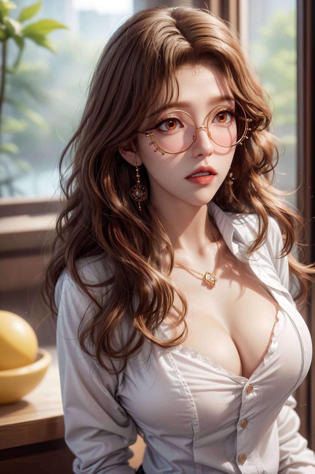 橘子姐的小橘子御姐壁纸高清无水印