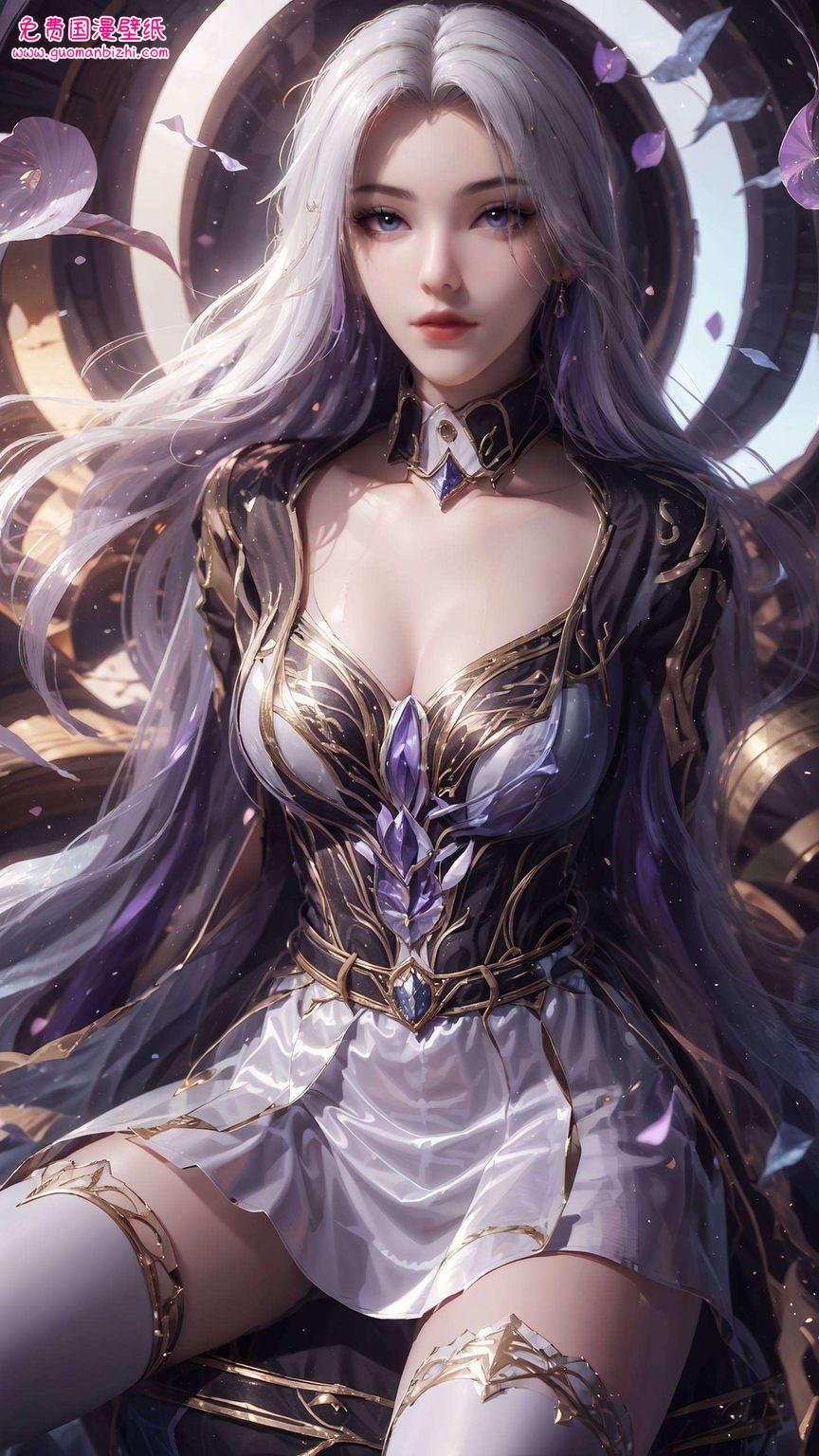 凌落宸以其独特的玄幻气质脱颖而出征服了无数动漫迷的心