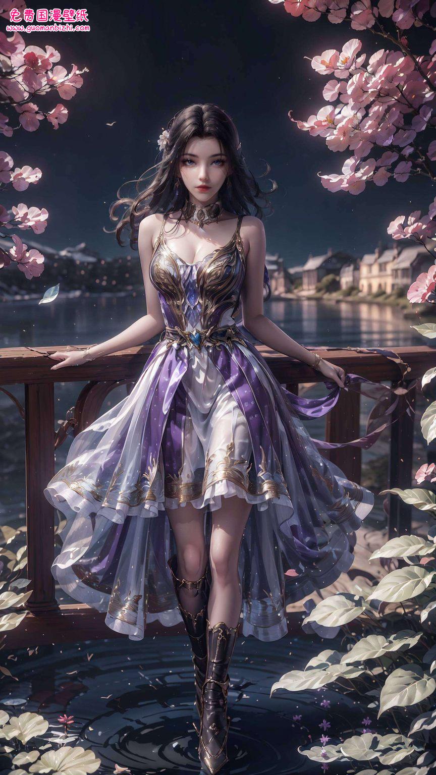 每一帧都如诗如画这款融合了凌落宸绝世风采的壁纸